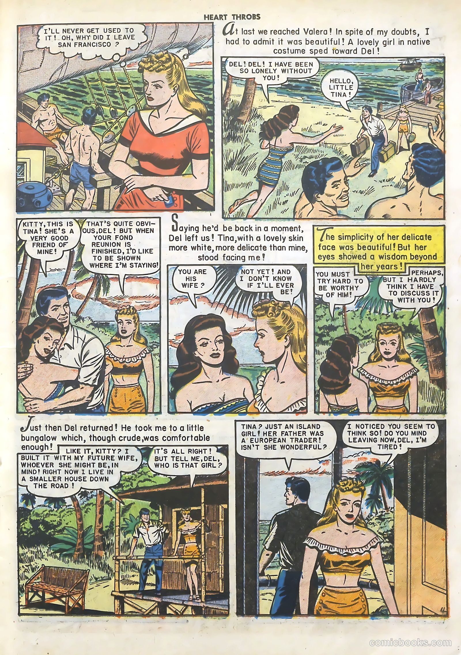 Heart Throbs #8 (1950) — page 15 of 50