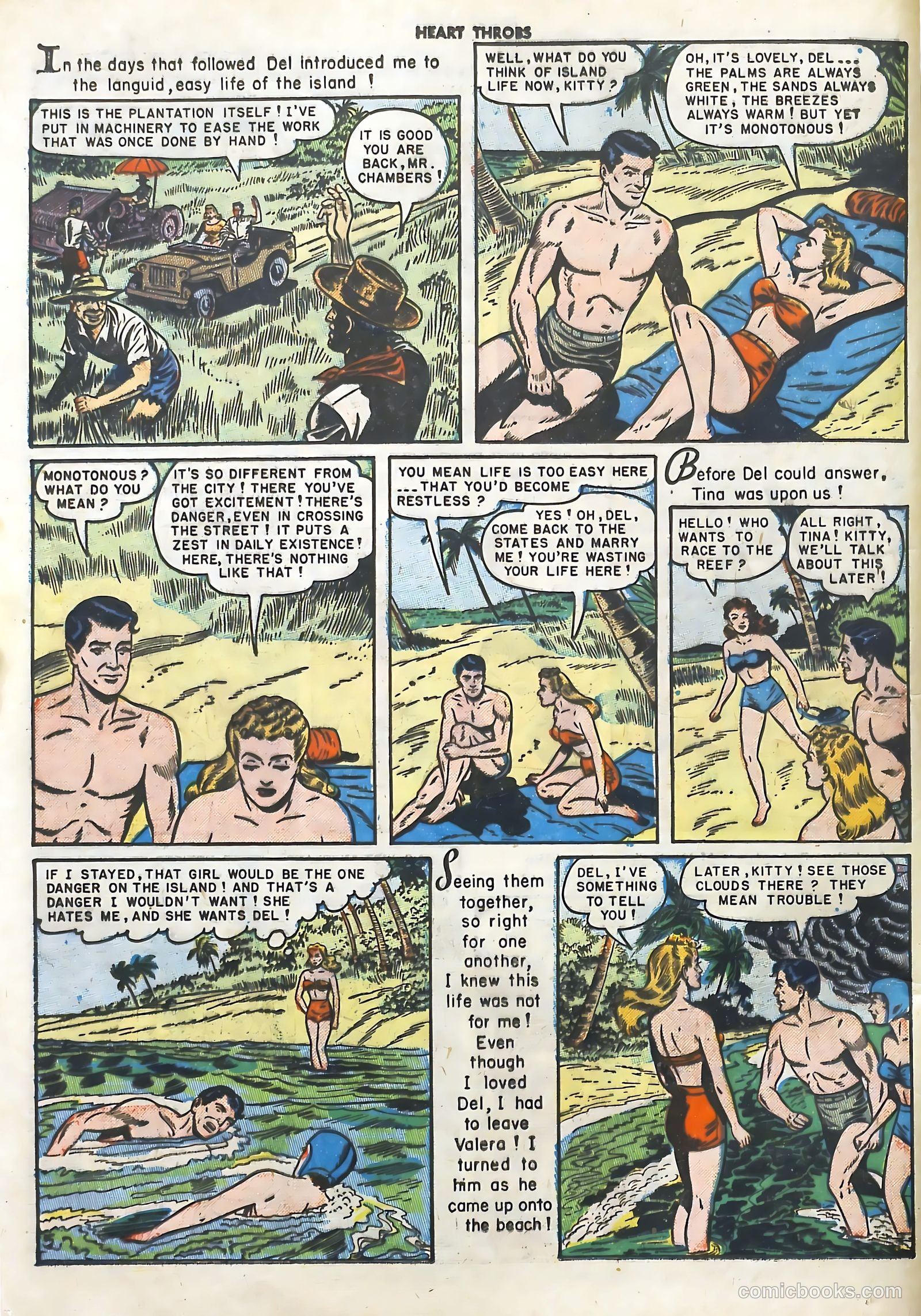 Heart Throbs #8 (1950) — page 16 of 50