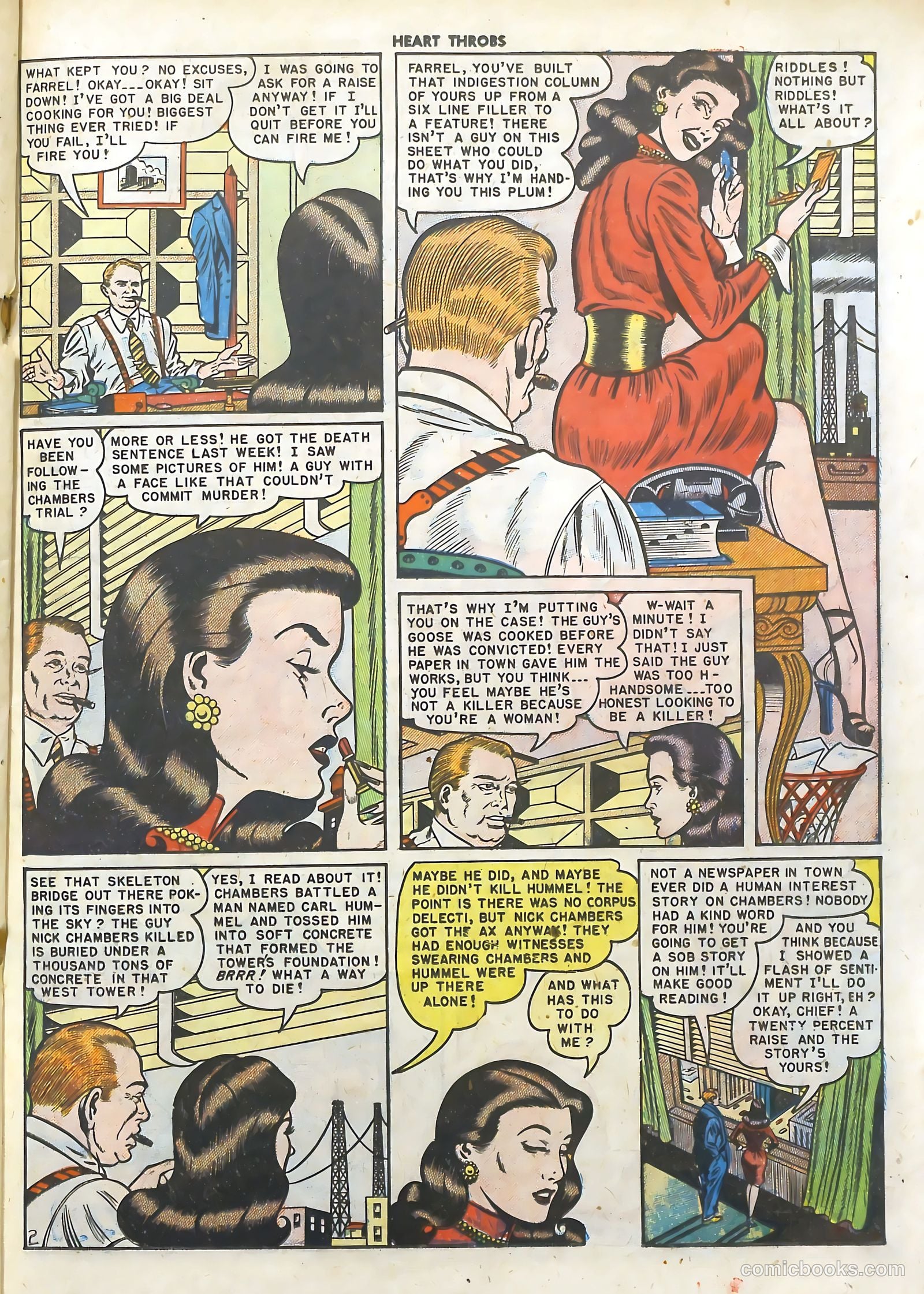 Heart Throbs #8 (1950) — page 28 of 50