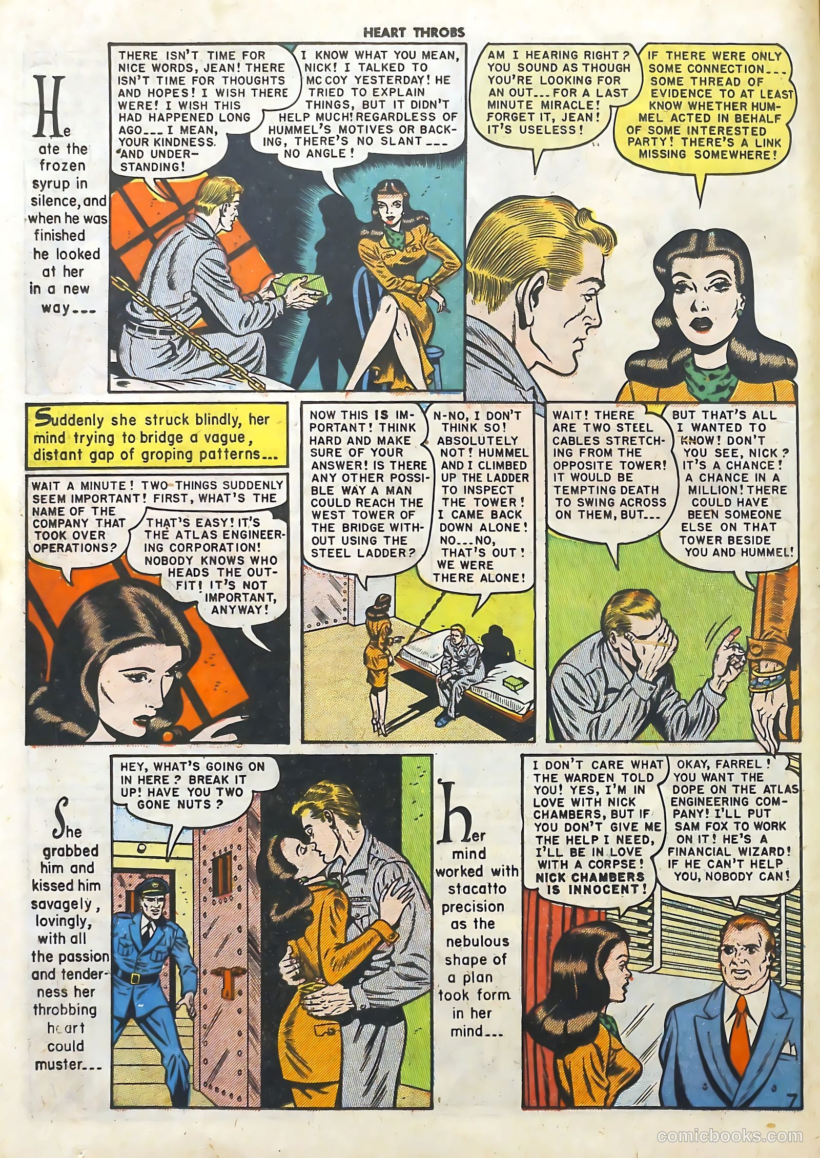 Heart Throbs #8 (1950) — page 33 of 50