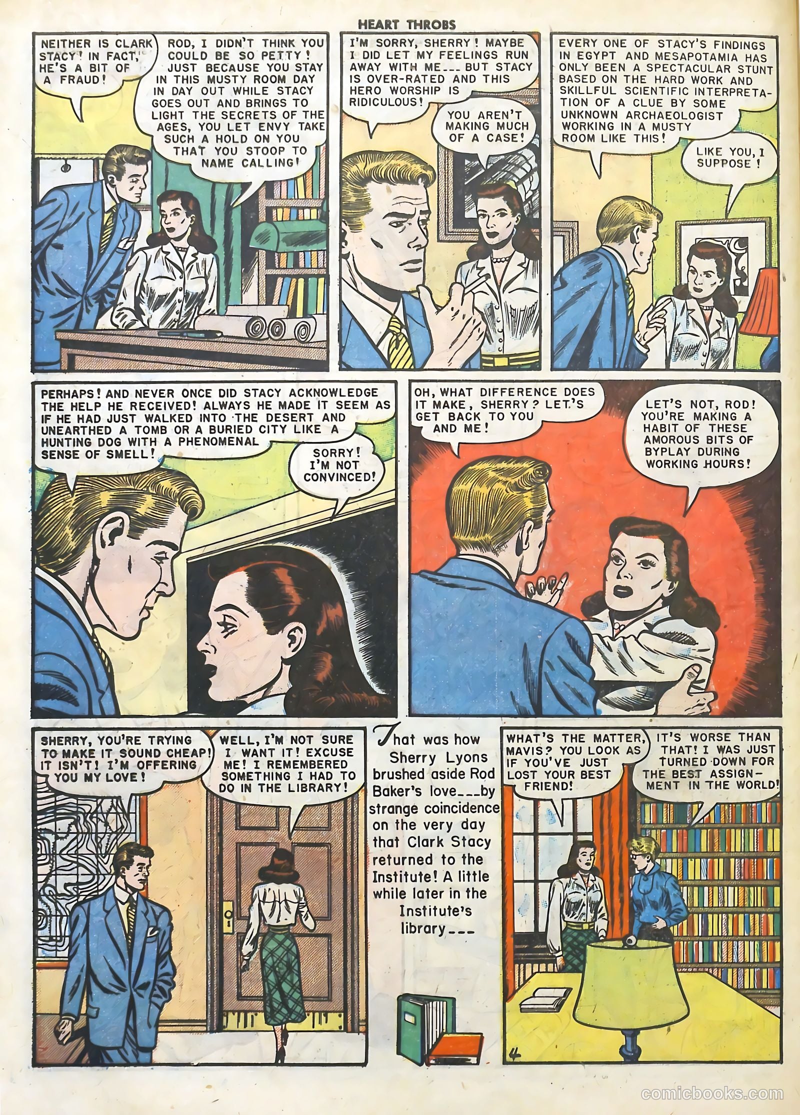 Heart Throbs #8 (1950) — page 42 of 50