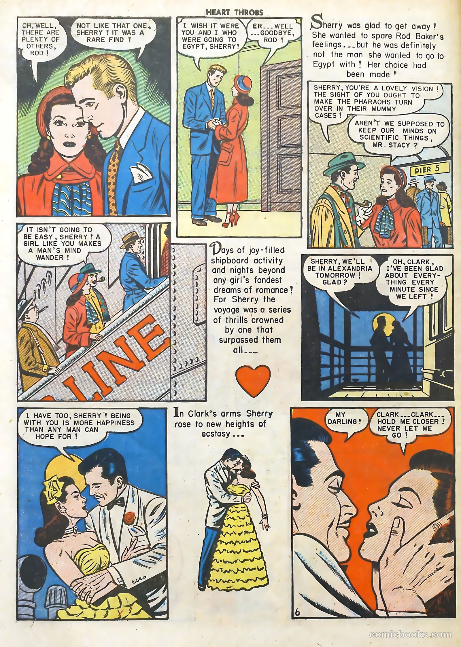 Heart Throbs #8 (1950) — page 44 of 50