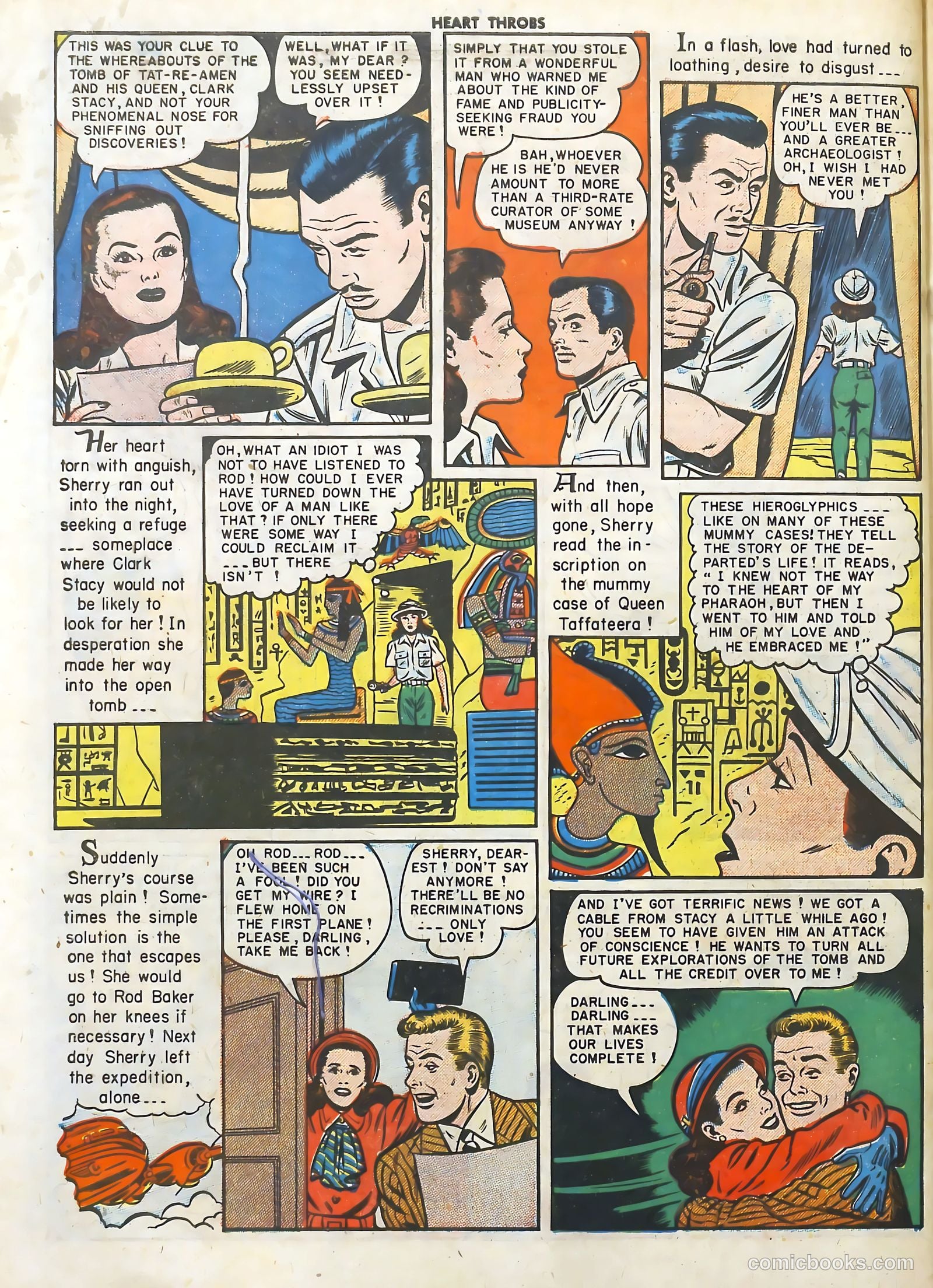 Heart Throbs #8 (1950) — page 46 of 50