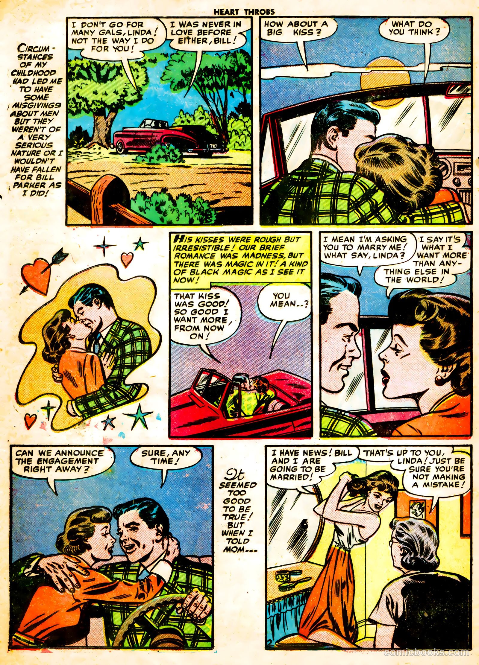 Heart Throbs #9 (1952) — page 4 of 36