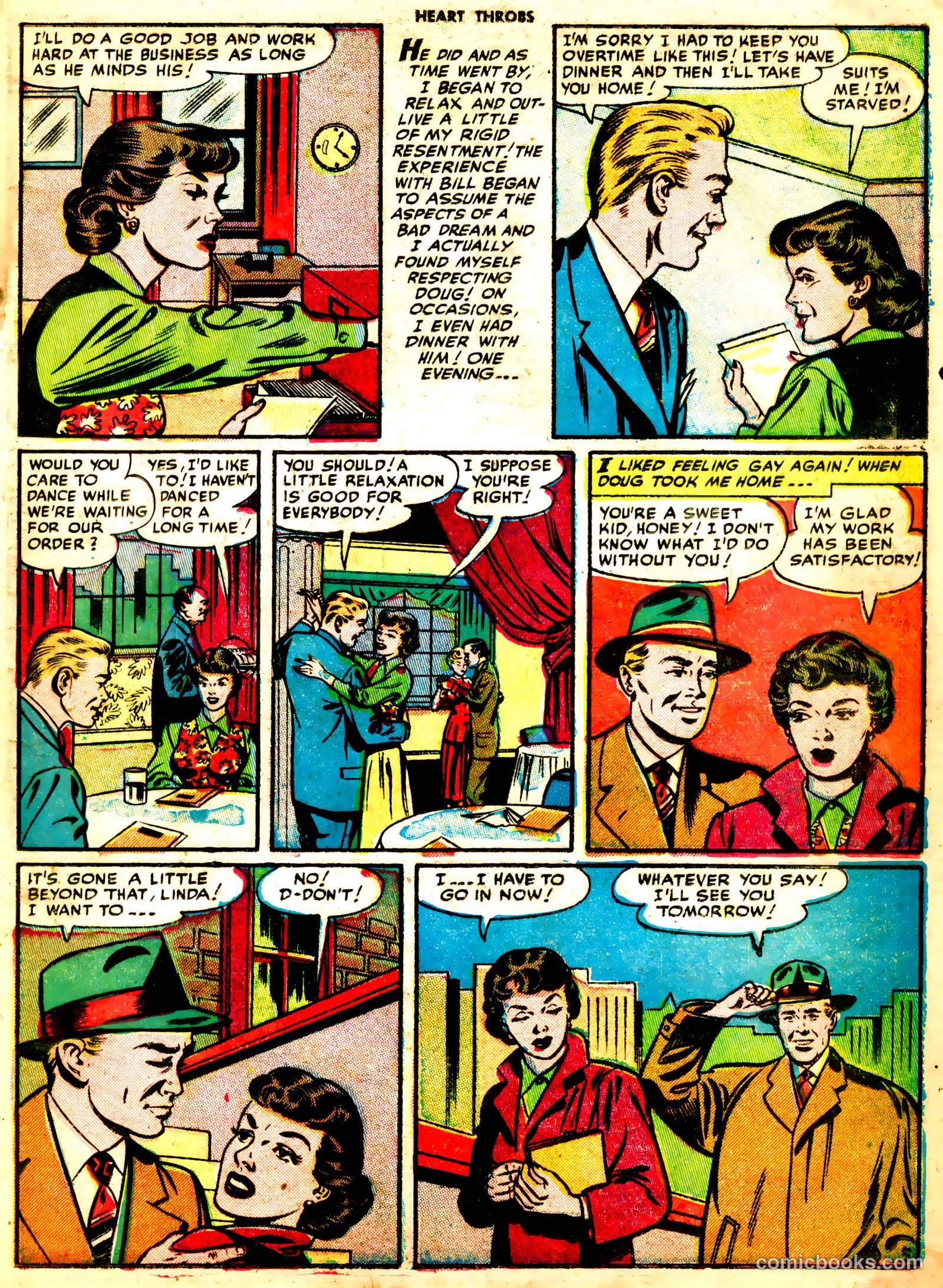 Heart Throbs #9 (1952) — page 7 of 36