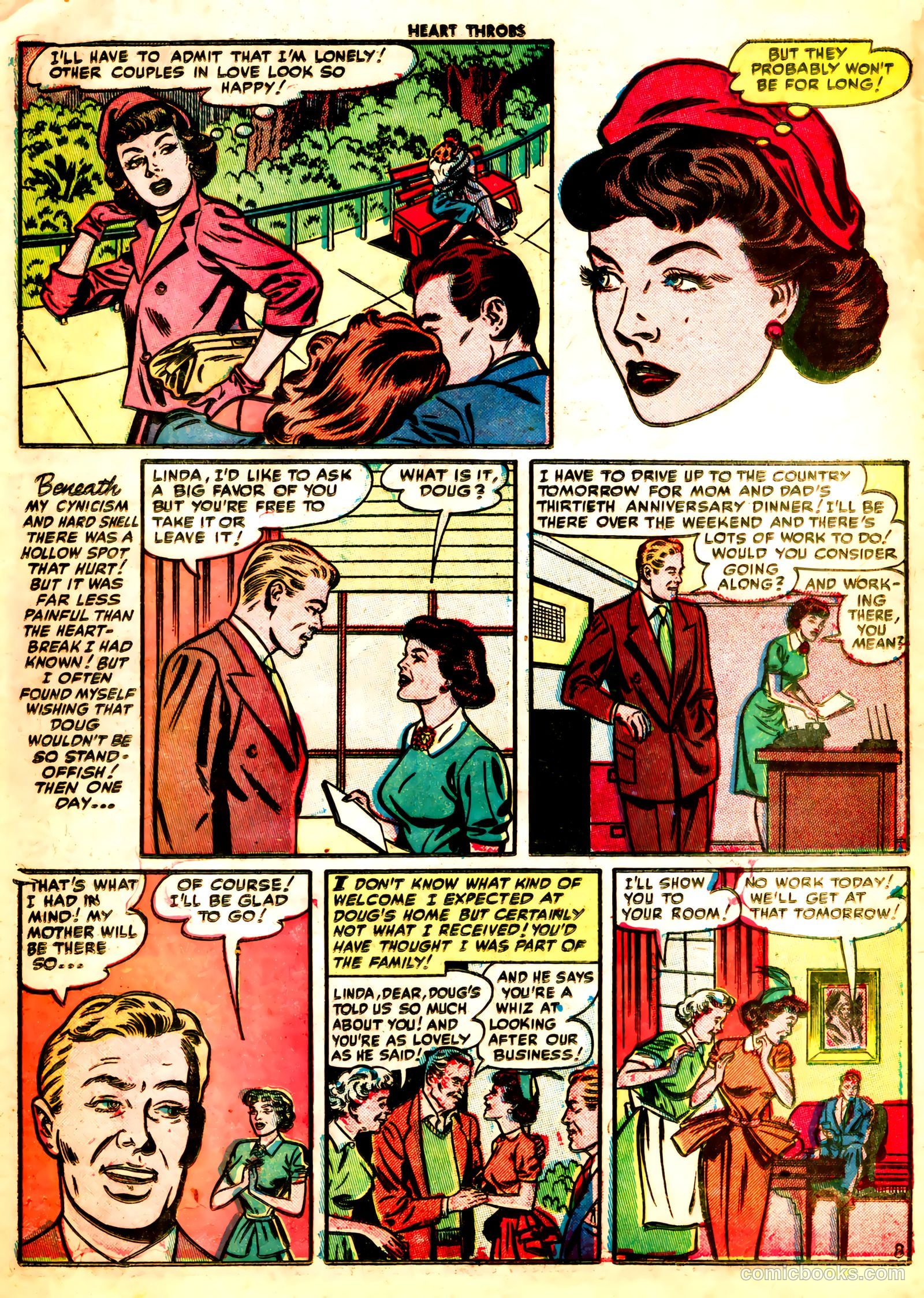 Heart Throbs #9 (1952) — page 10 of 36
