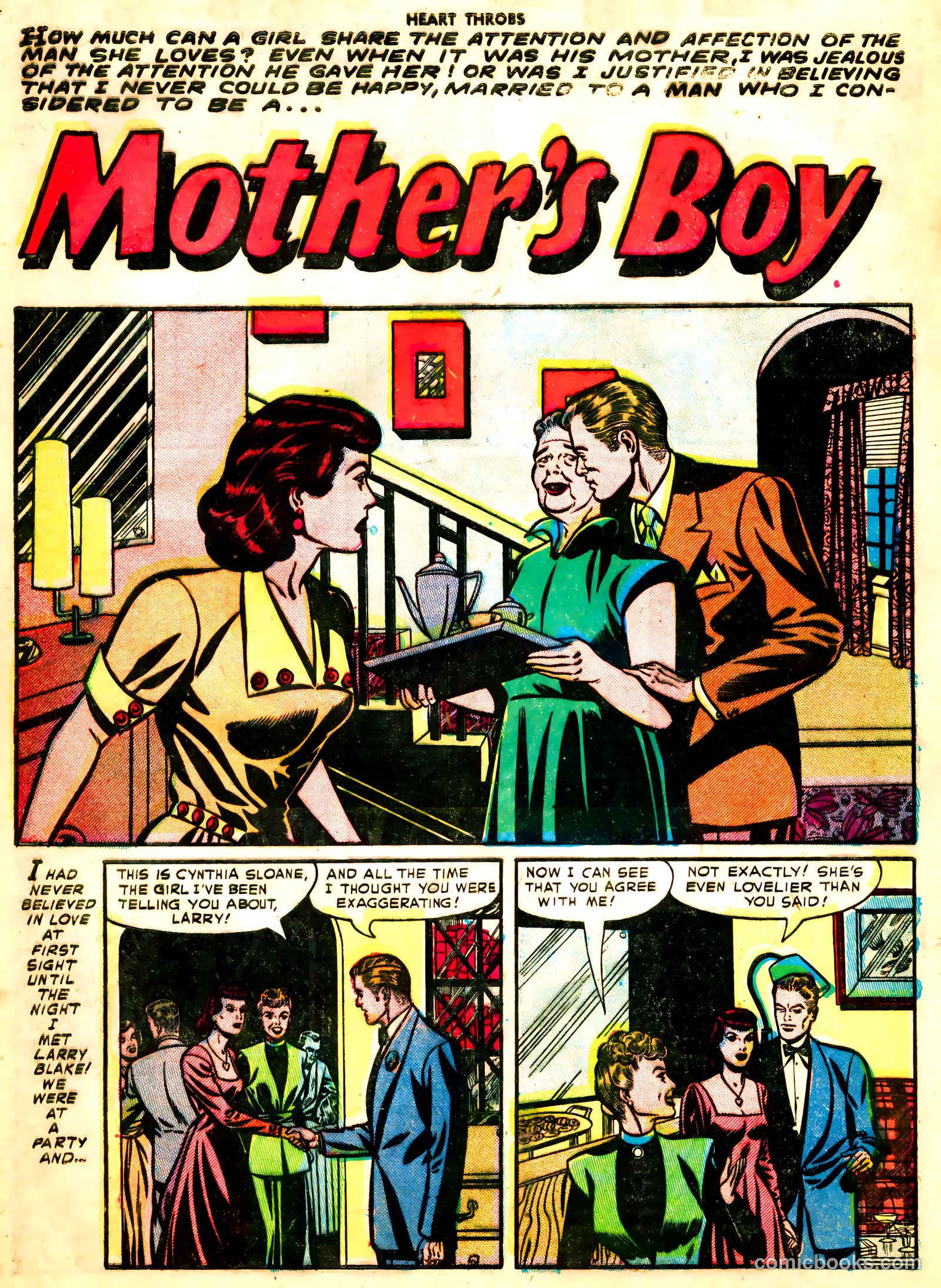 Heart Throbs #9 (1952) — page 12 of 36