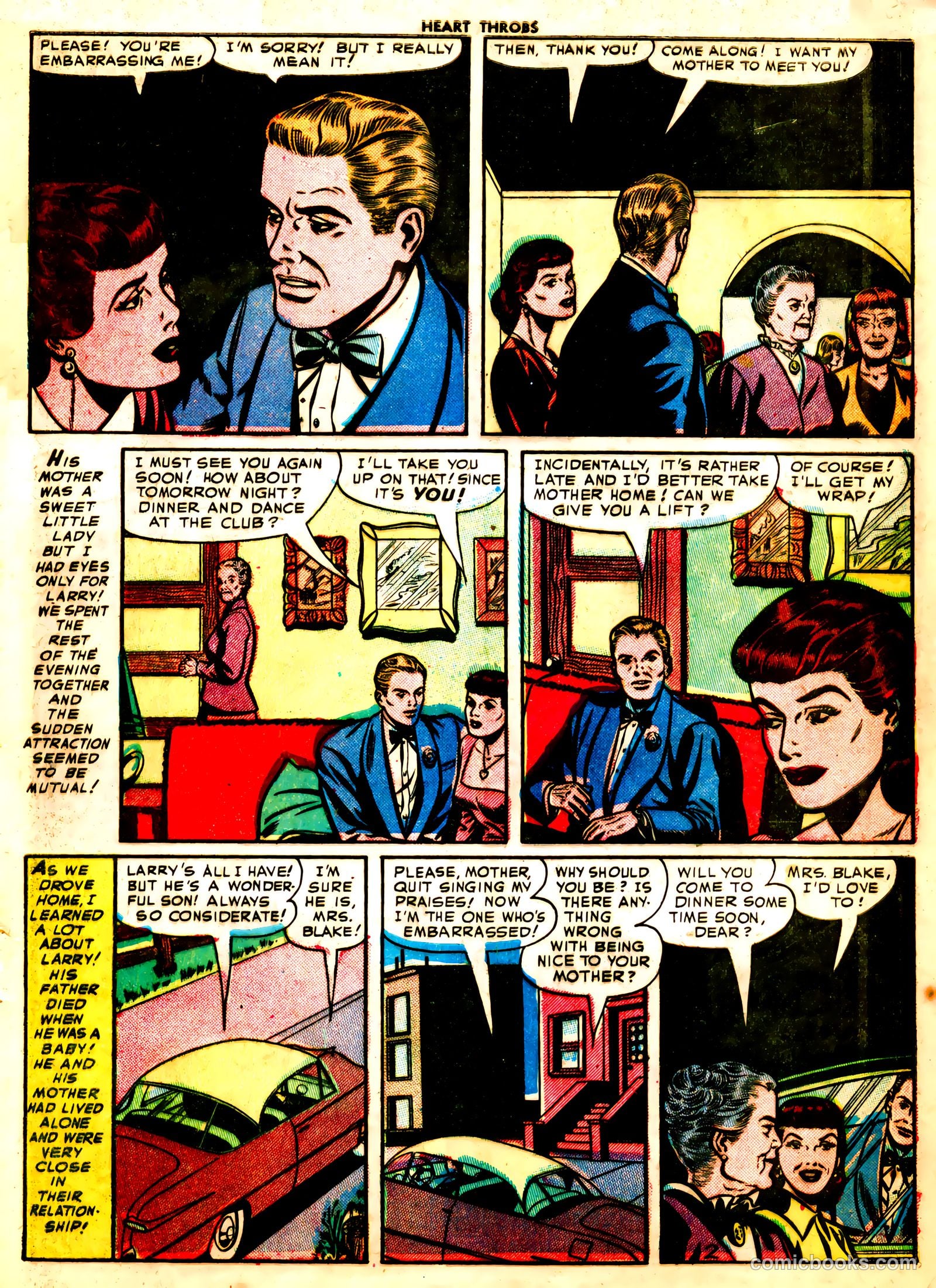 Heart Throbs #9 (1952) — page 13 of 36