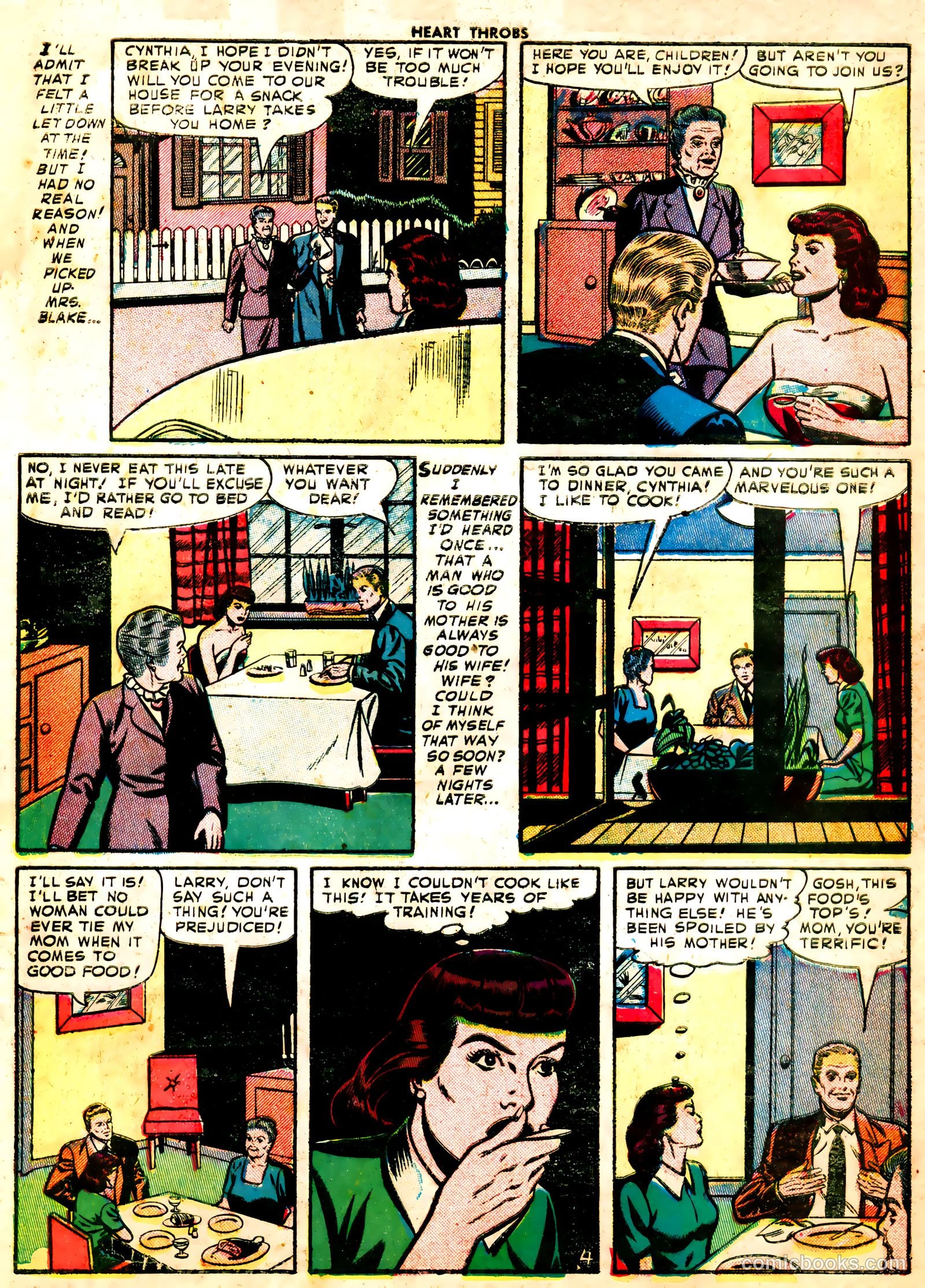 Heart Throbs #9 (1952) — page 15 of 36