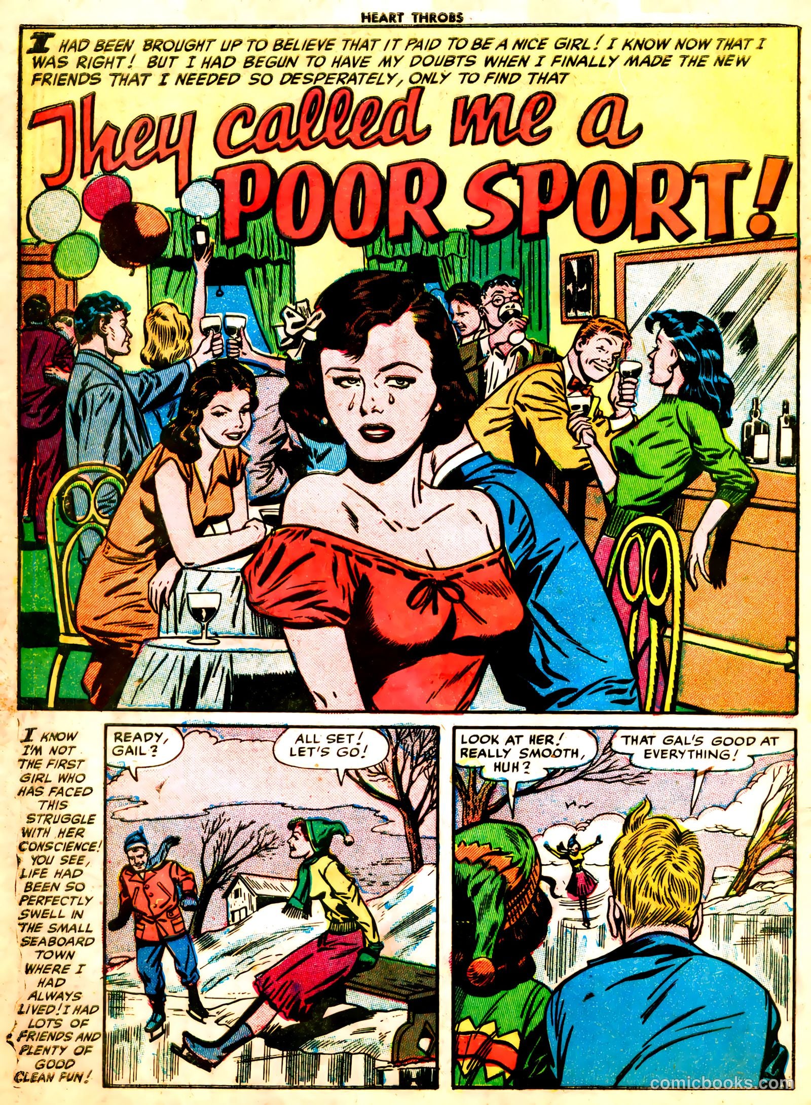 Heart Throbs #9 (1952) — page 18 of 36