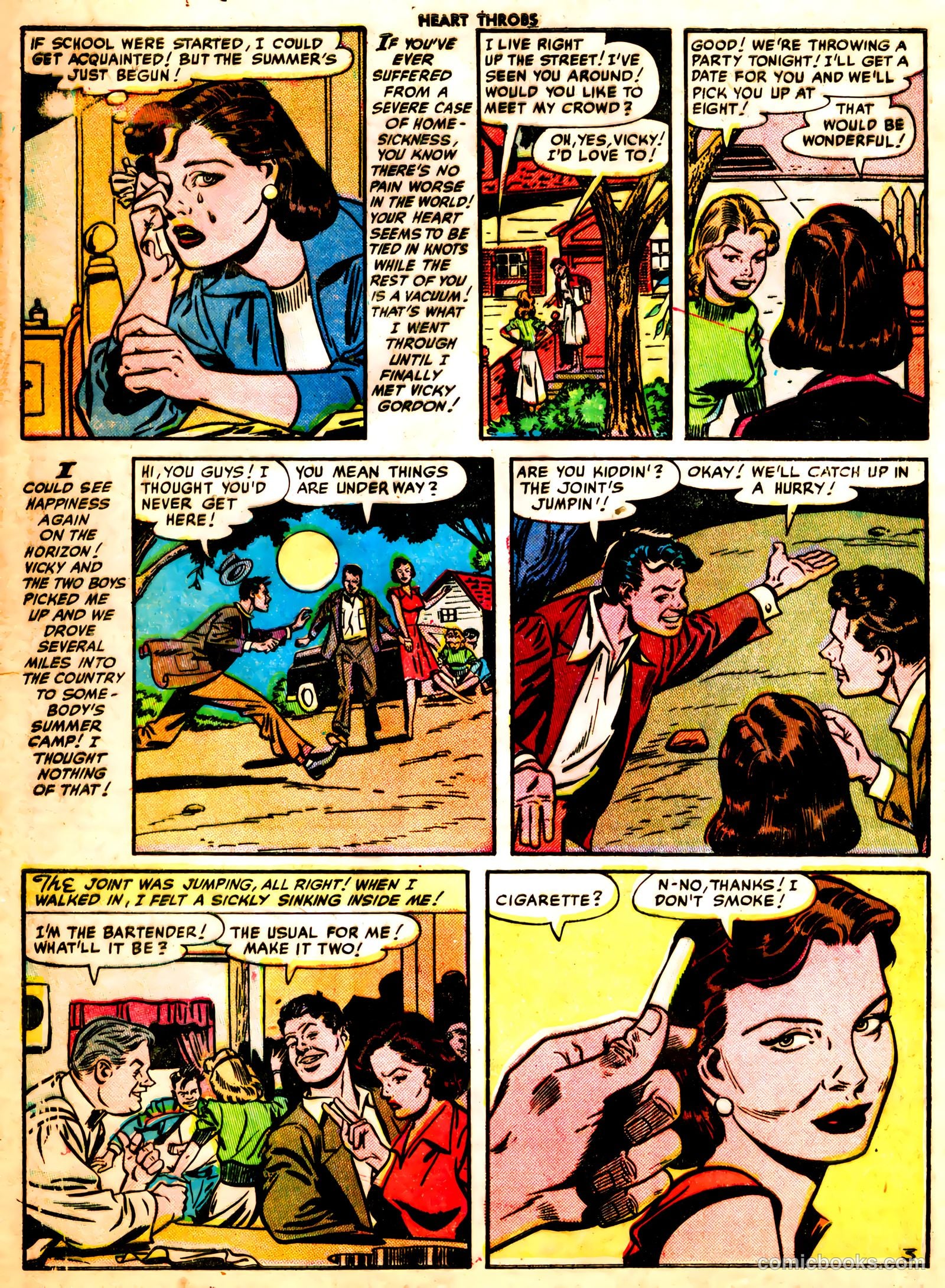Heart Throbs #9 (1952) — page 20 of 36