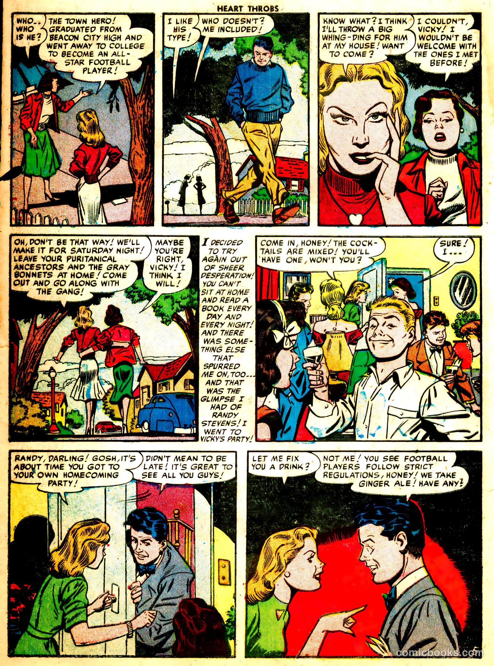 Heart Throbs #9 (1952) — page 22 of 36