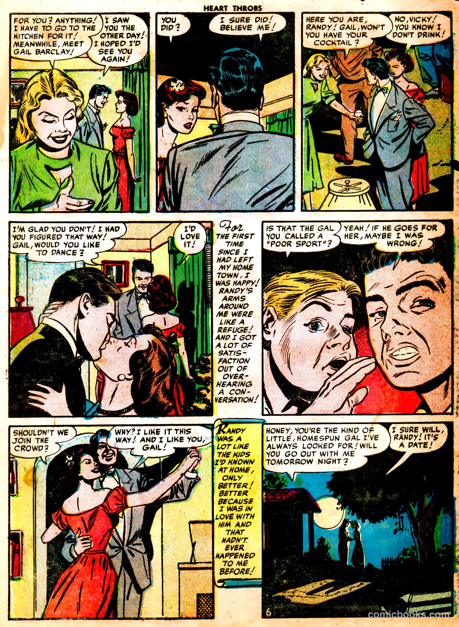 Heart Throbs #9 (1952) — page 23 of 36