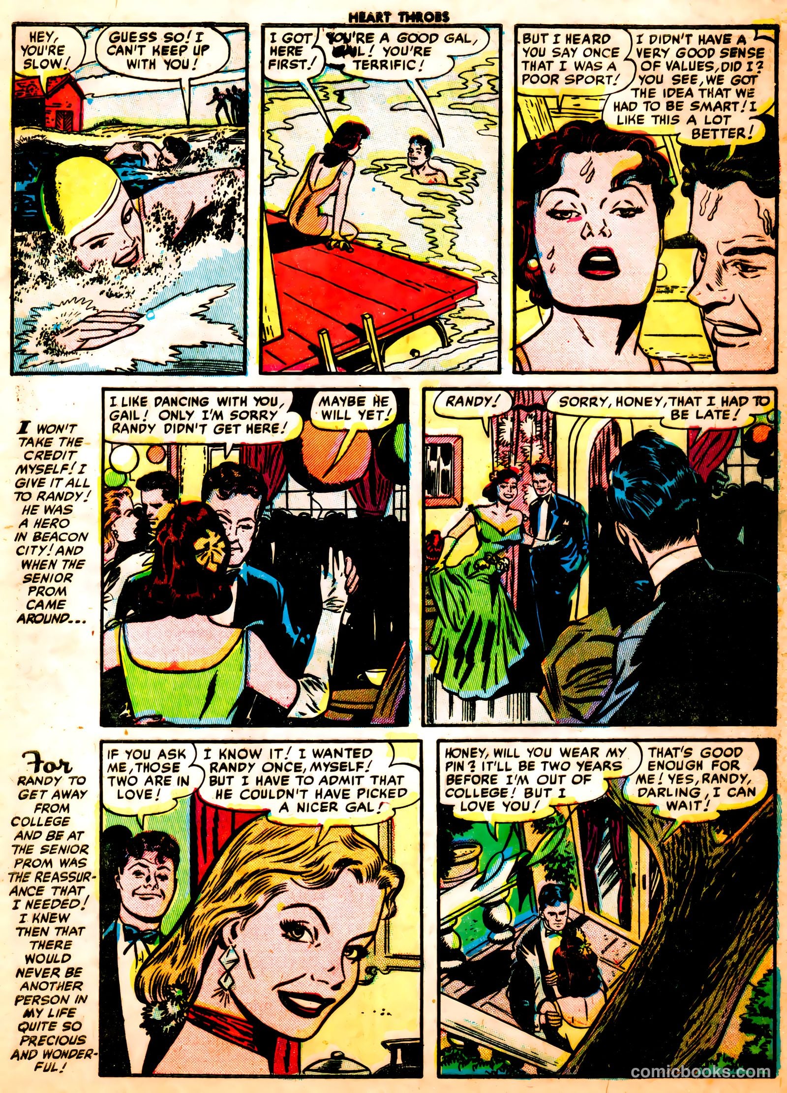 Heart Throbs #9 (1952) — page 25 of 36
