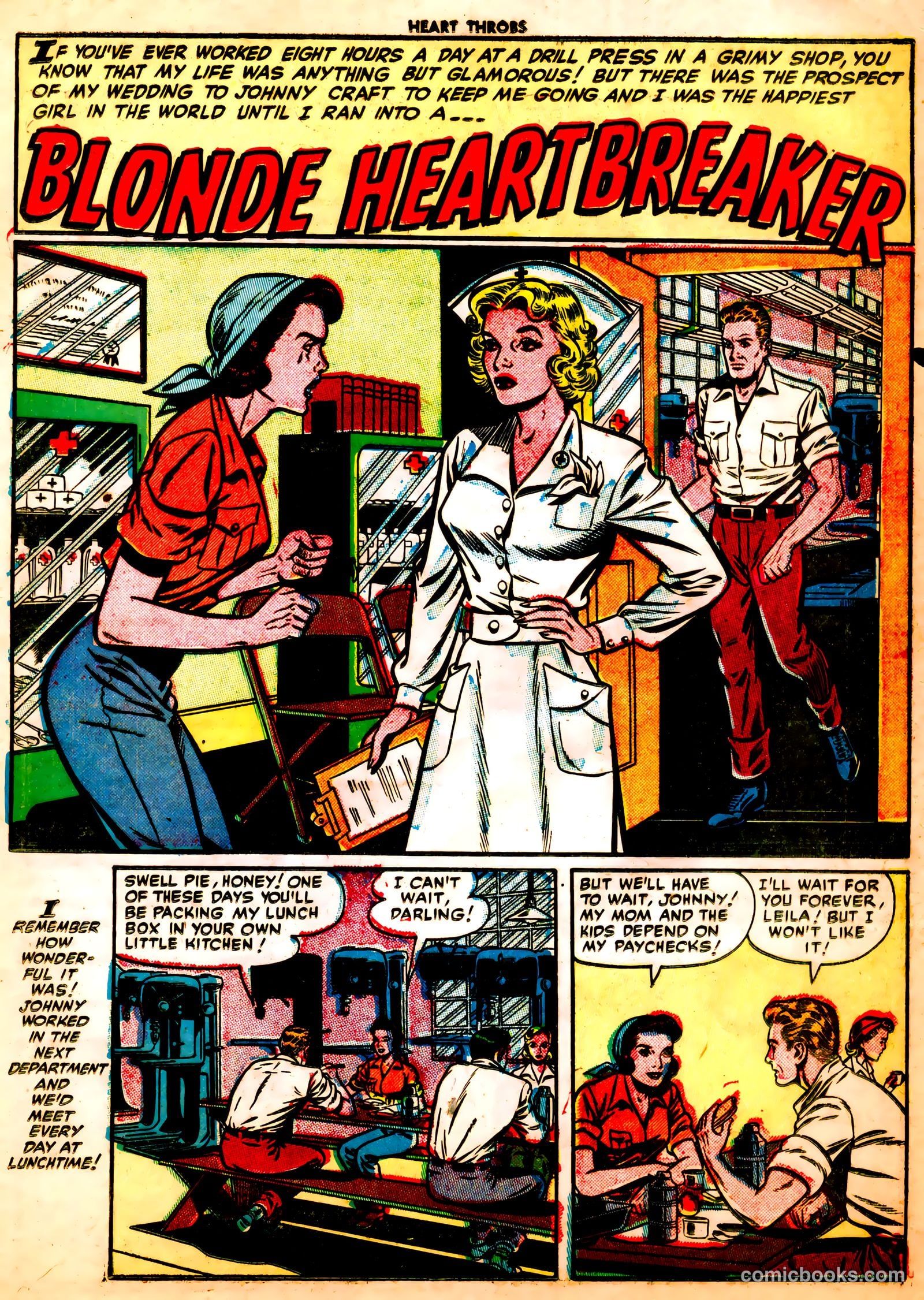 Heart Throbs #9 (1952) — page 27 of 36