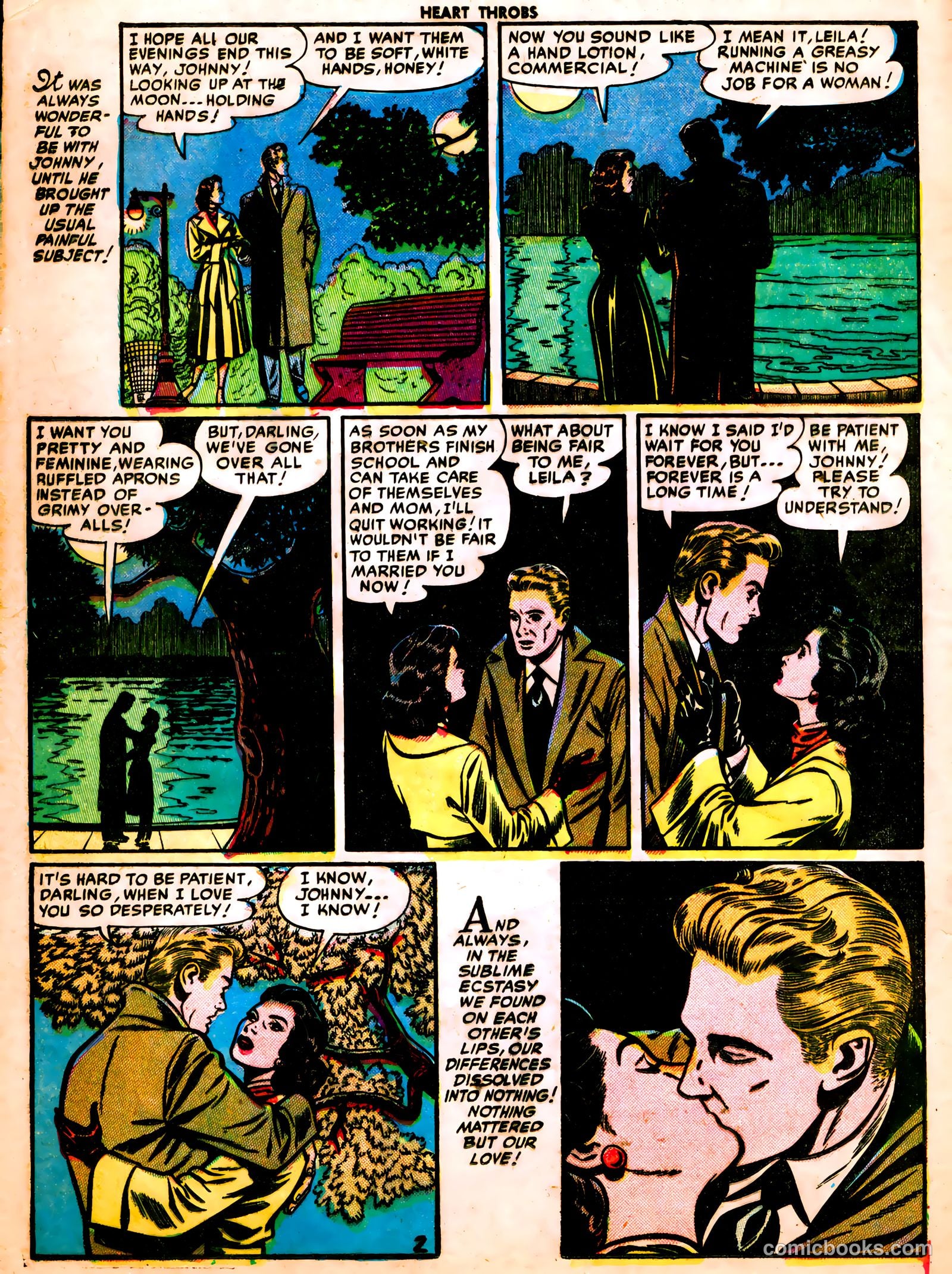 Heart Throbs #9 (1952) — page 28 of 36