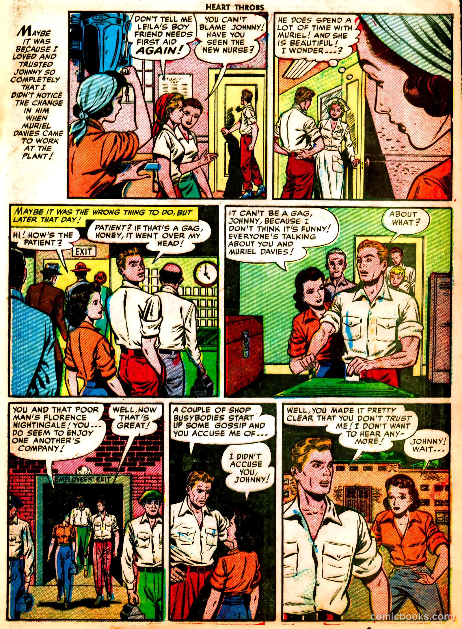 Heart Throbs #9 (1952) — page 29 of 36