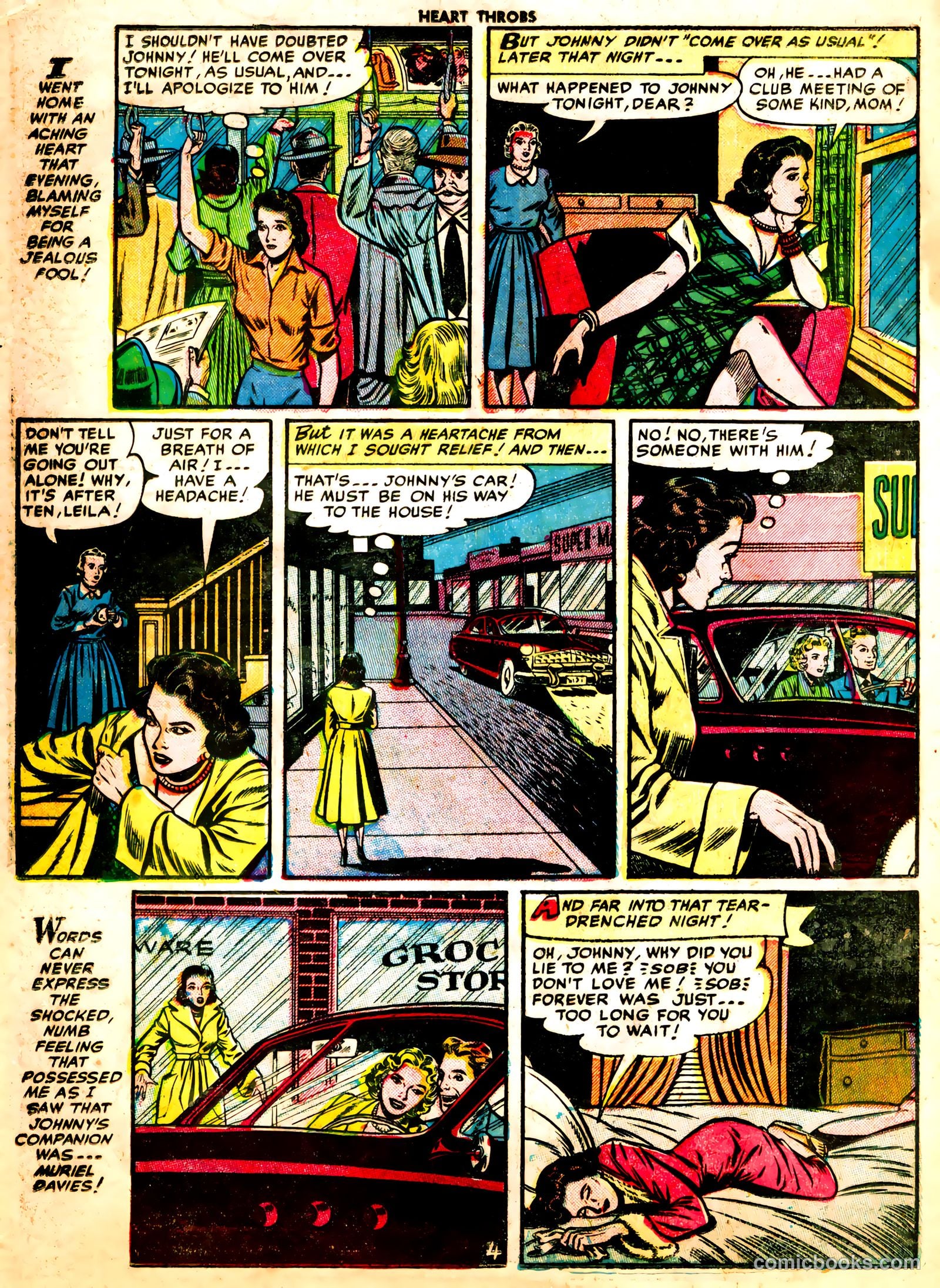 Heart Throbs #9 (1952) — page 30 of 36