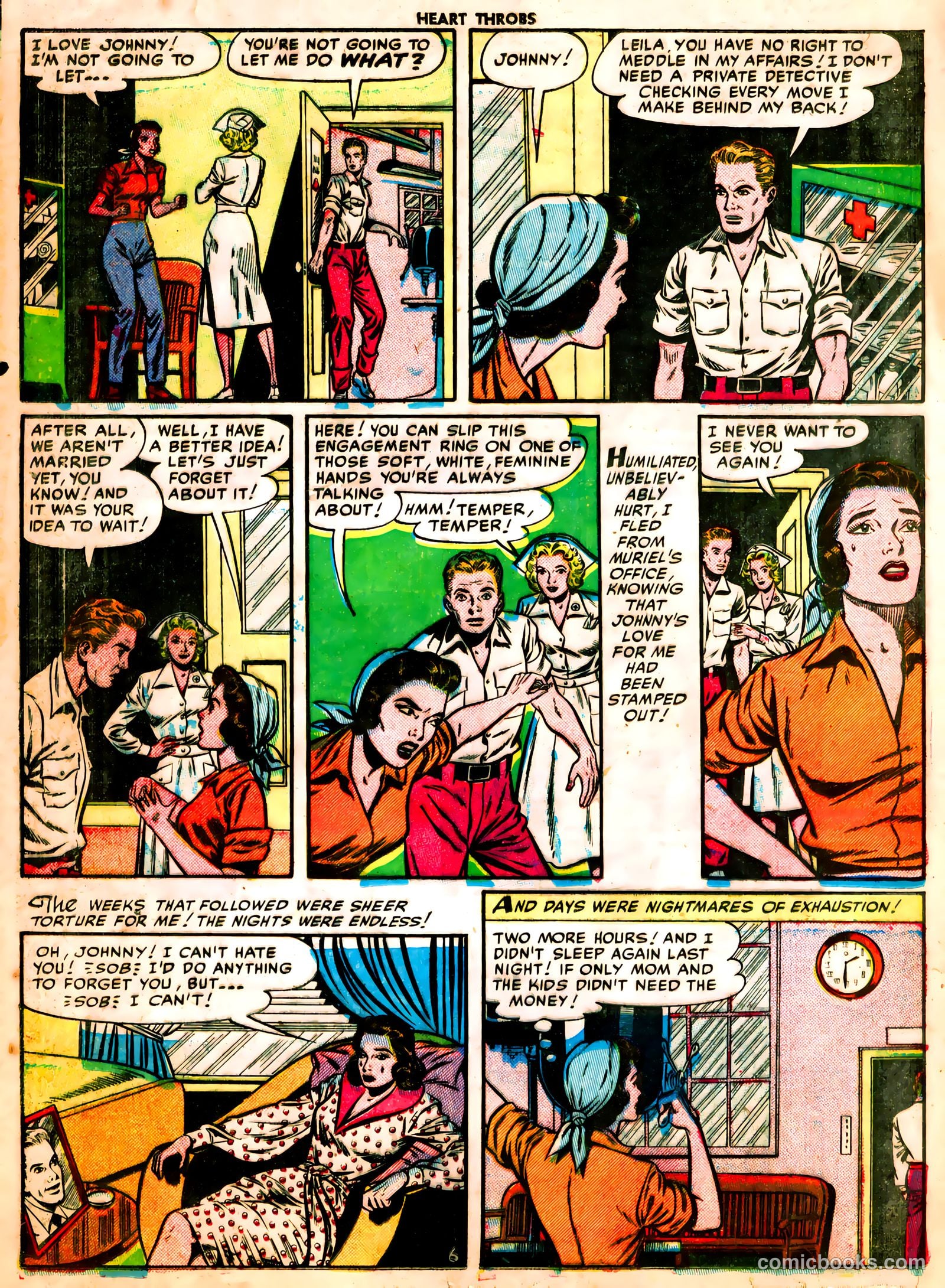 Heart Throbs #9 (1952) — page 32 of 36