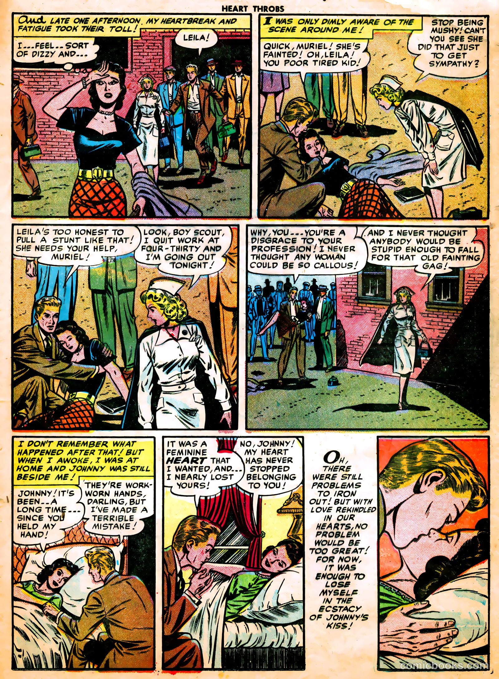 Heart Throbs #9 (1952) — page 33 of 36