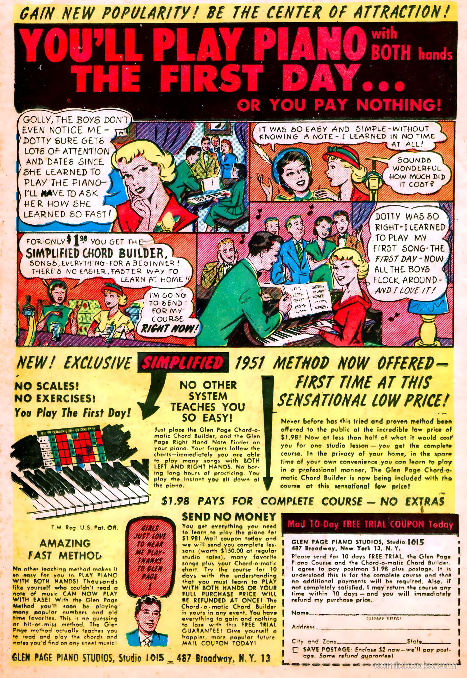 Heart Throbs #9 (1952) — page 34 of 36