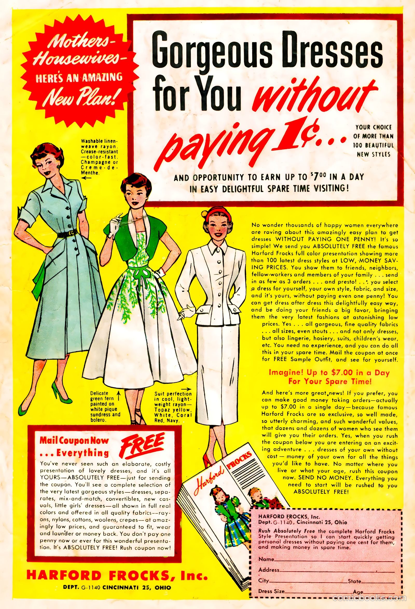 Heart Throbs #9 (1952) — page 36 of 36