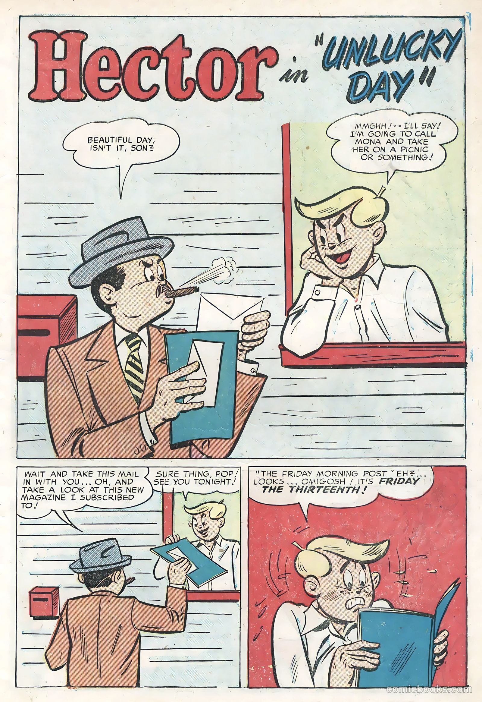 Hector Comics #1 (1953) — page 3 of 36