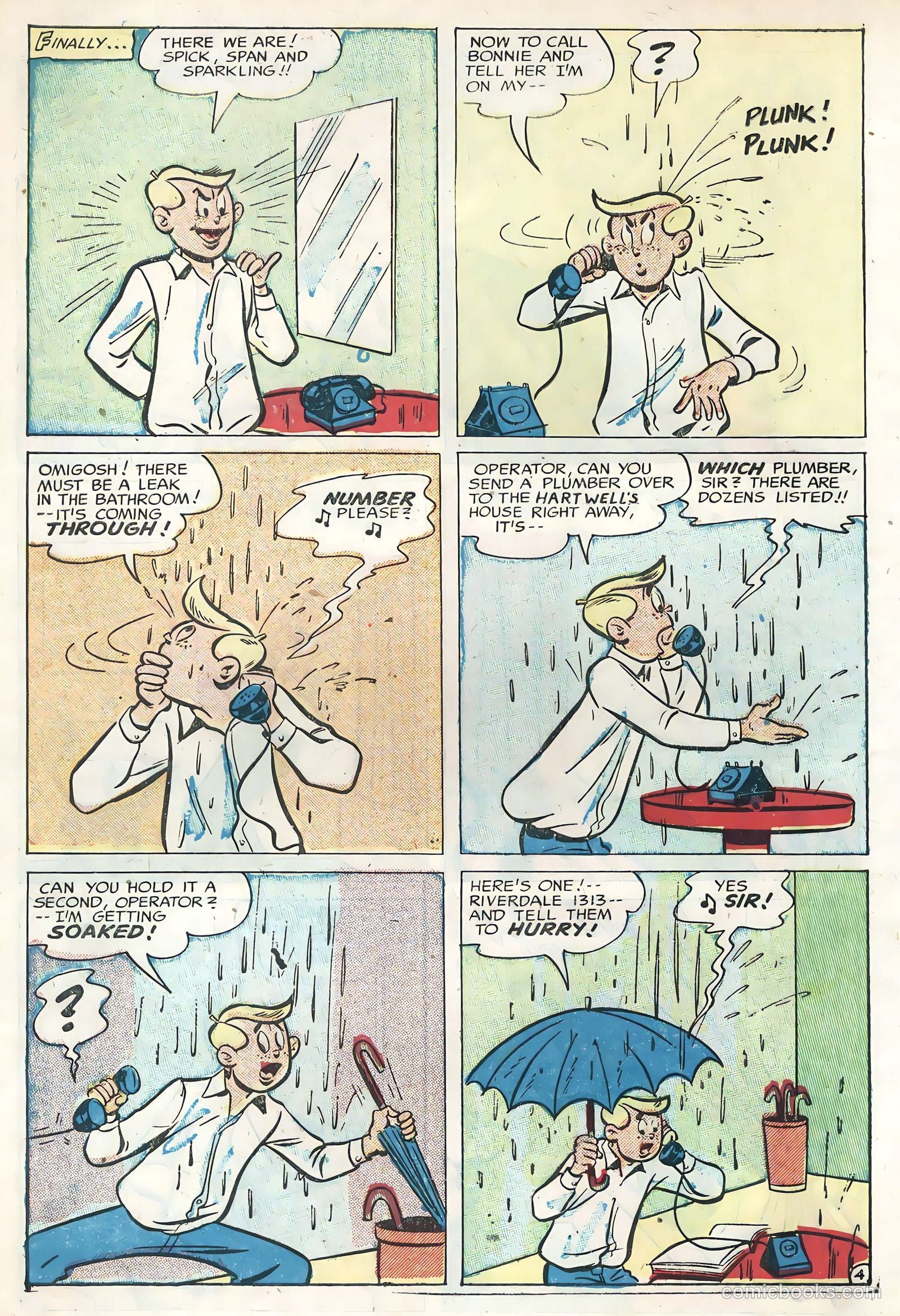 Hector Comics #1 (1953) — page 6 of 36