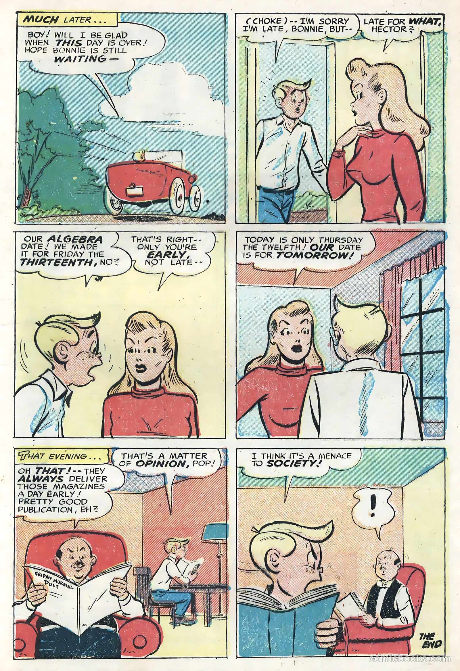 Hector Comics #1 (1953) — page 9 of 36
