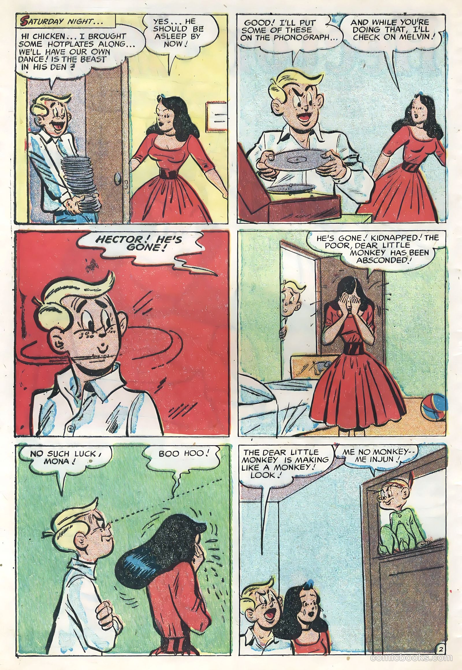 Hector Comics #1 (1953) — page 28 of 36