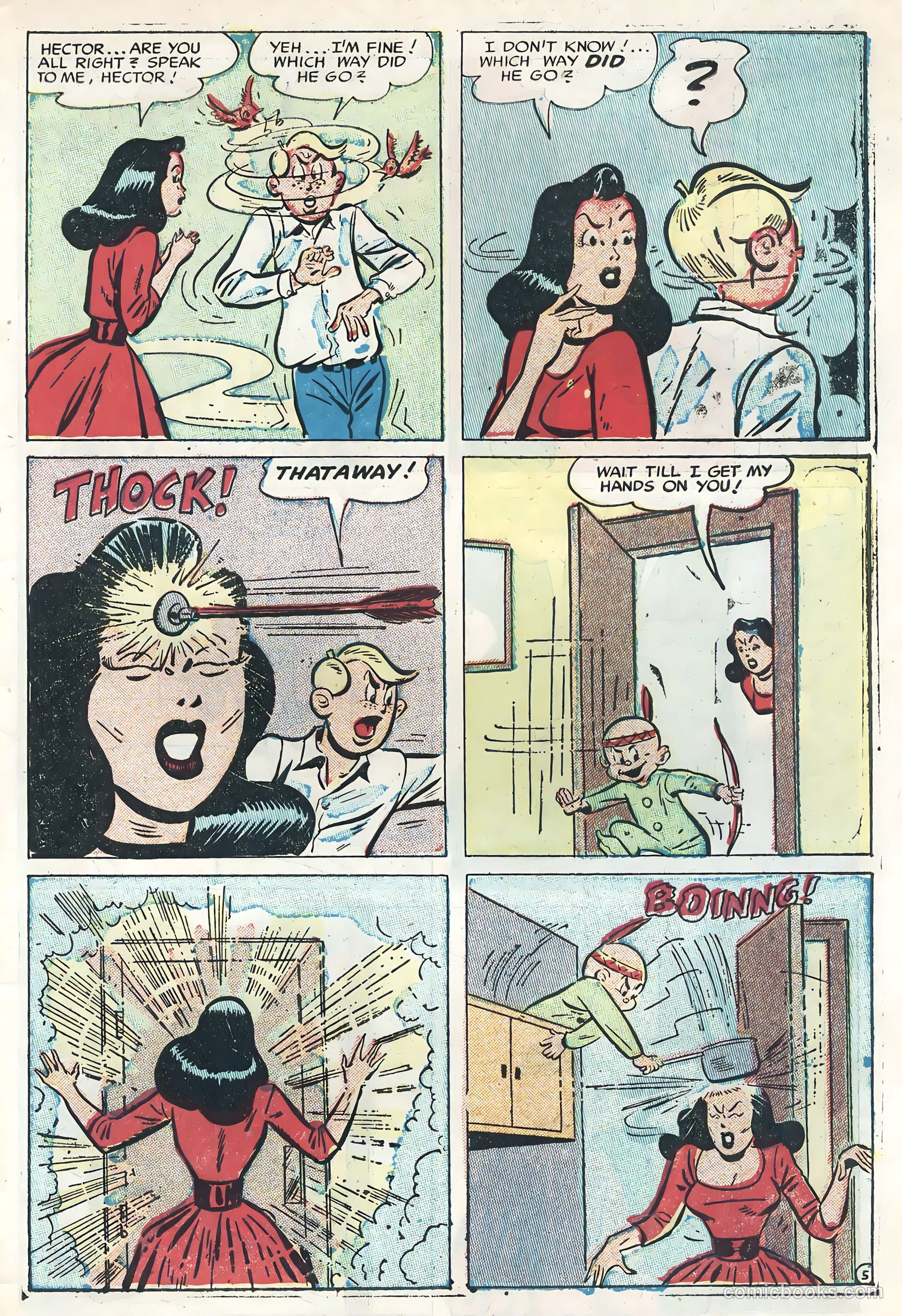 Hector Comics #1 (1953) — page 31 of 36