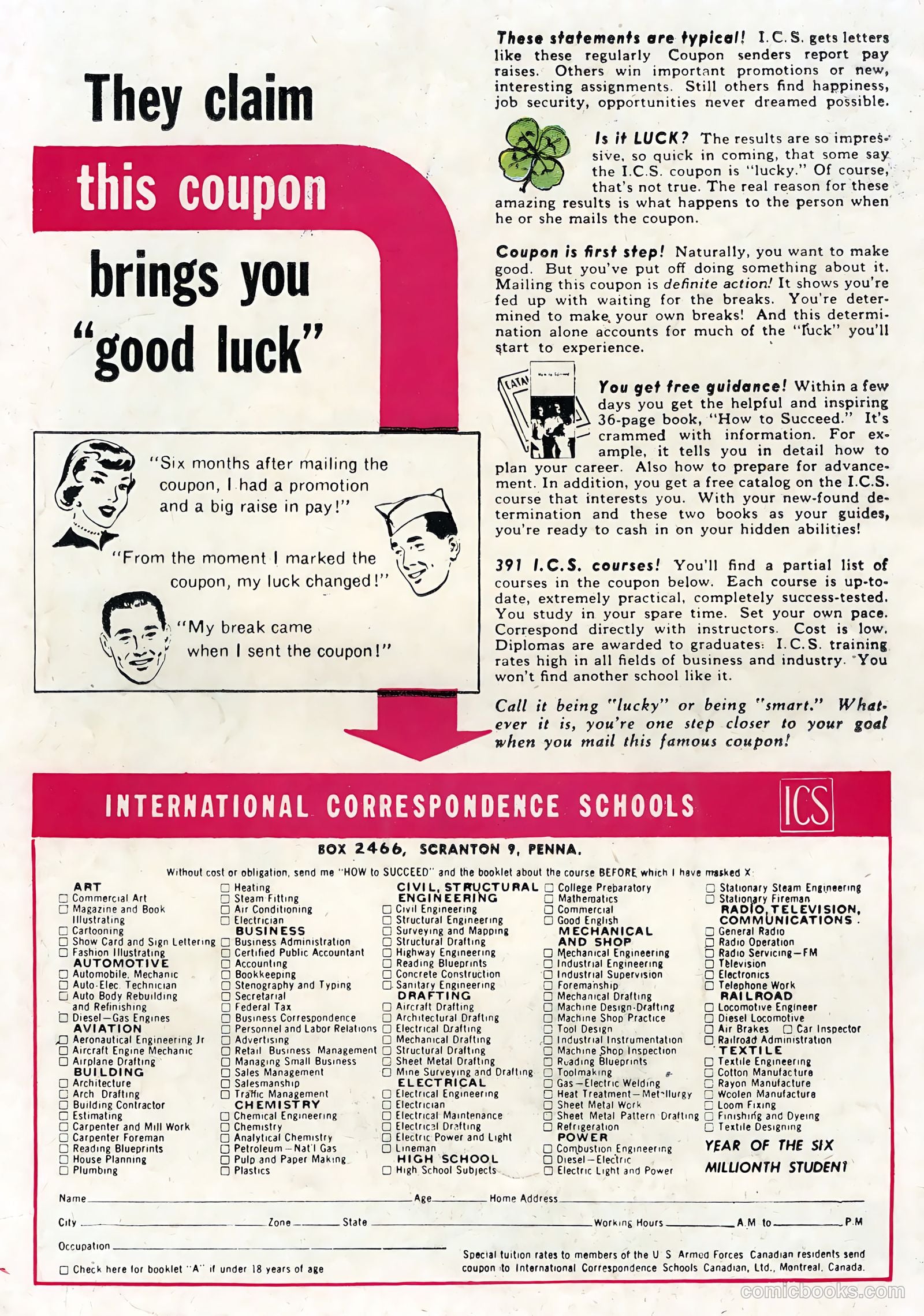 Hector Comics #1 (1953) — page 36 of 36