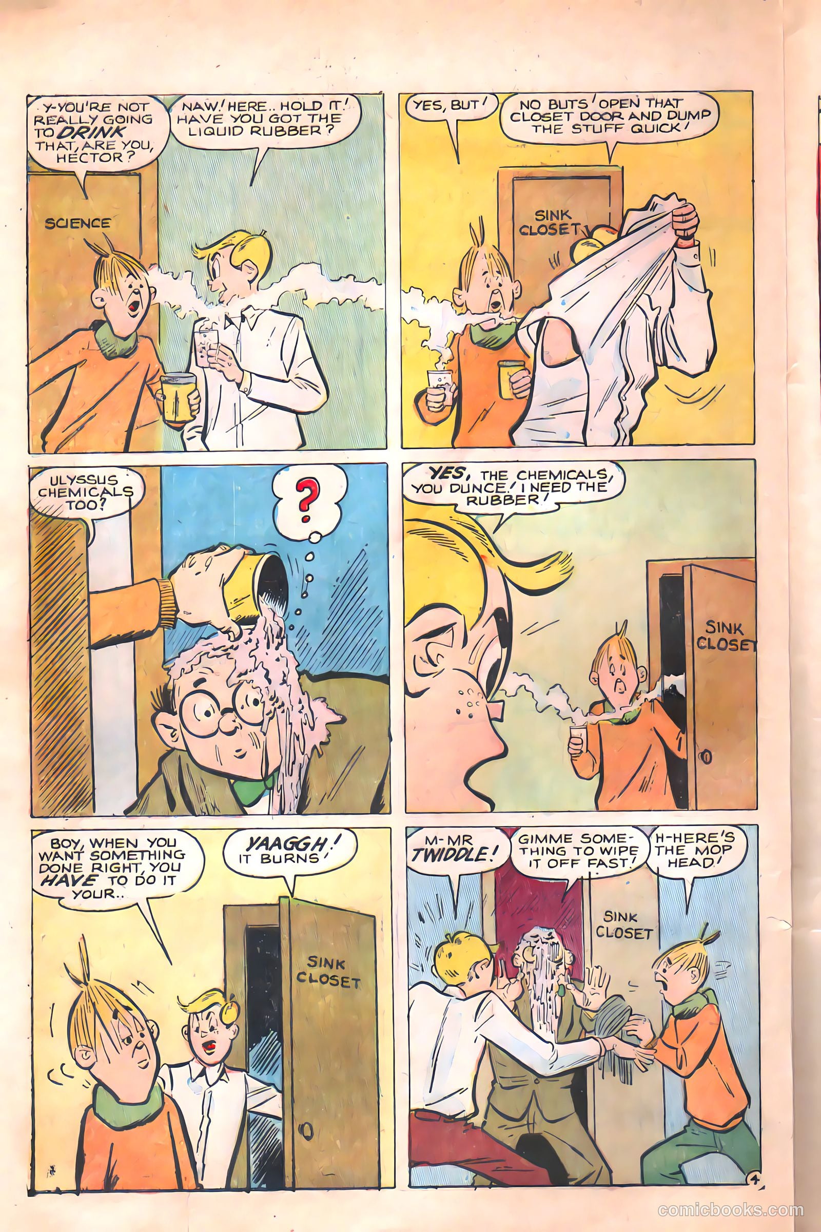 Hector Comics #2 (1954) — page 6 of 36
