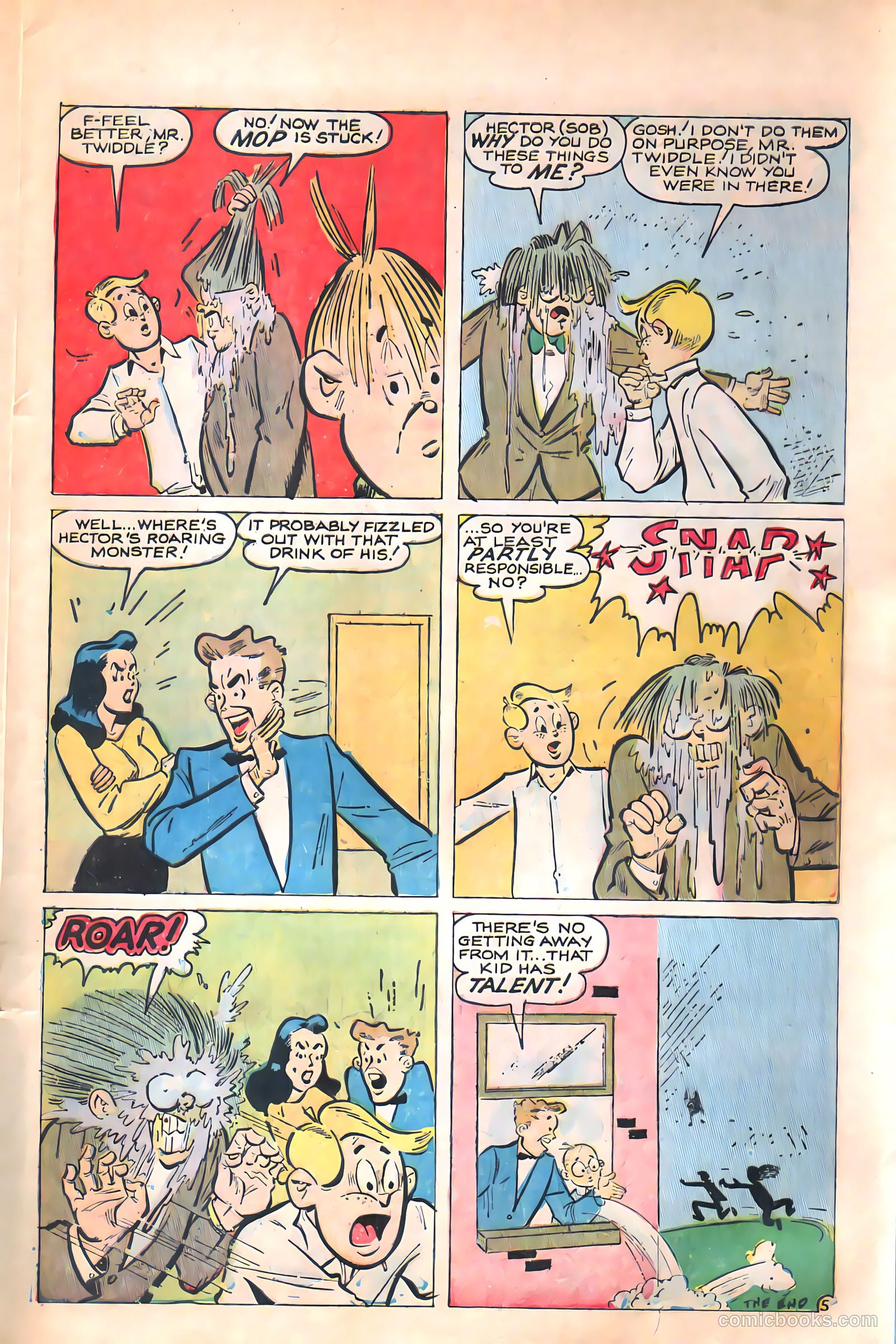 Hector Comics #2 (1954) — page 7 of 36