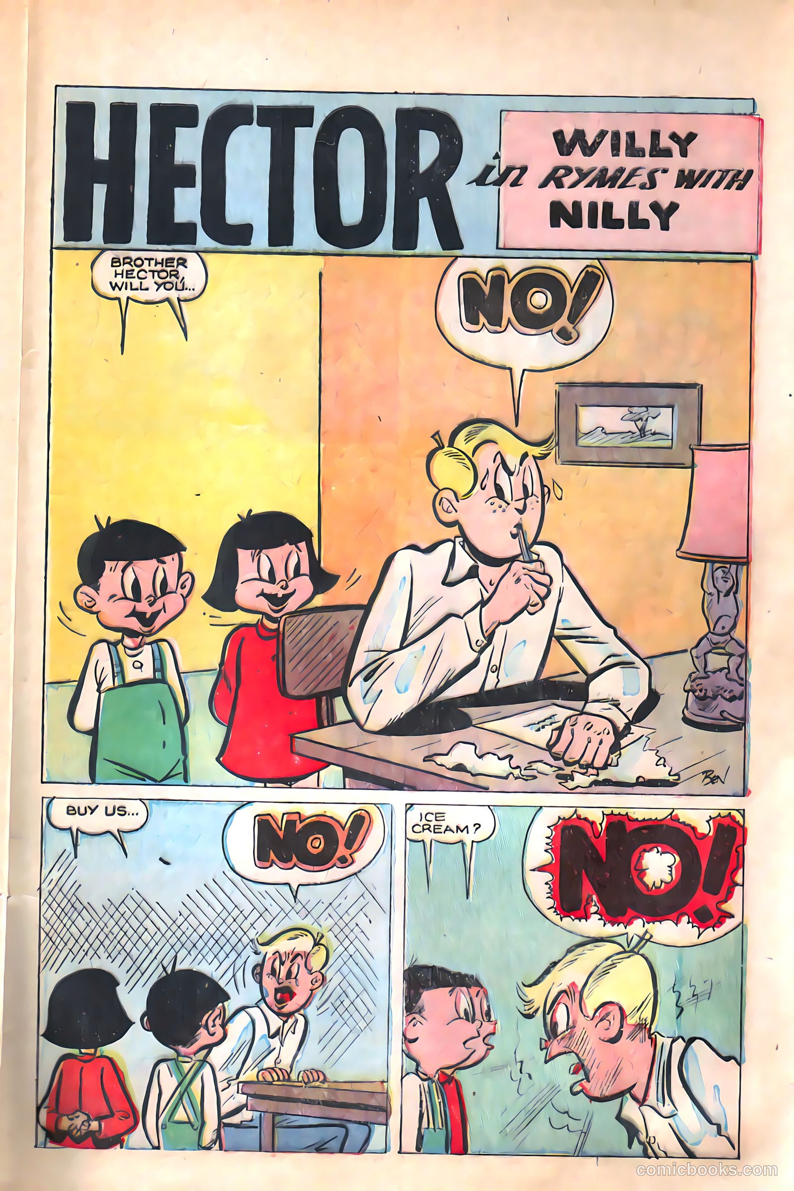 Hector Comics #2 (1954) — page 9 of 36