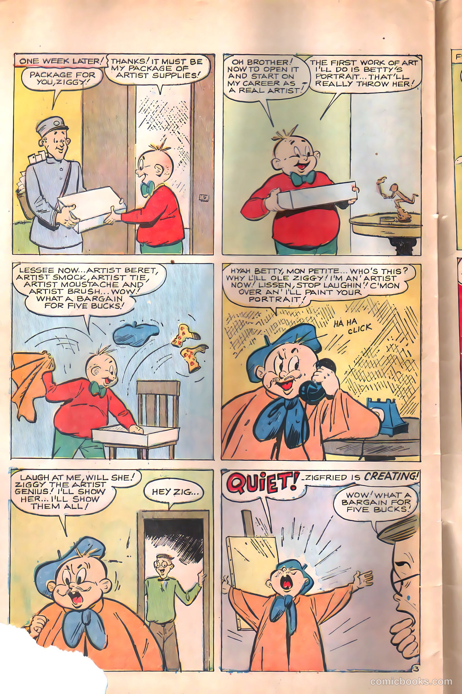 Hector Comics #2 (1954) — page 30 of 36