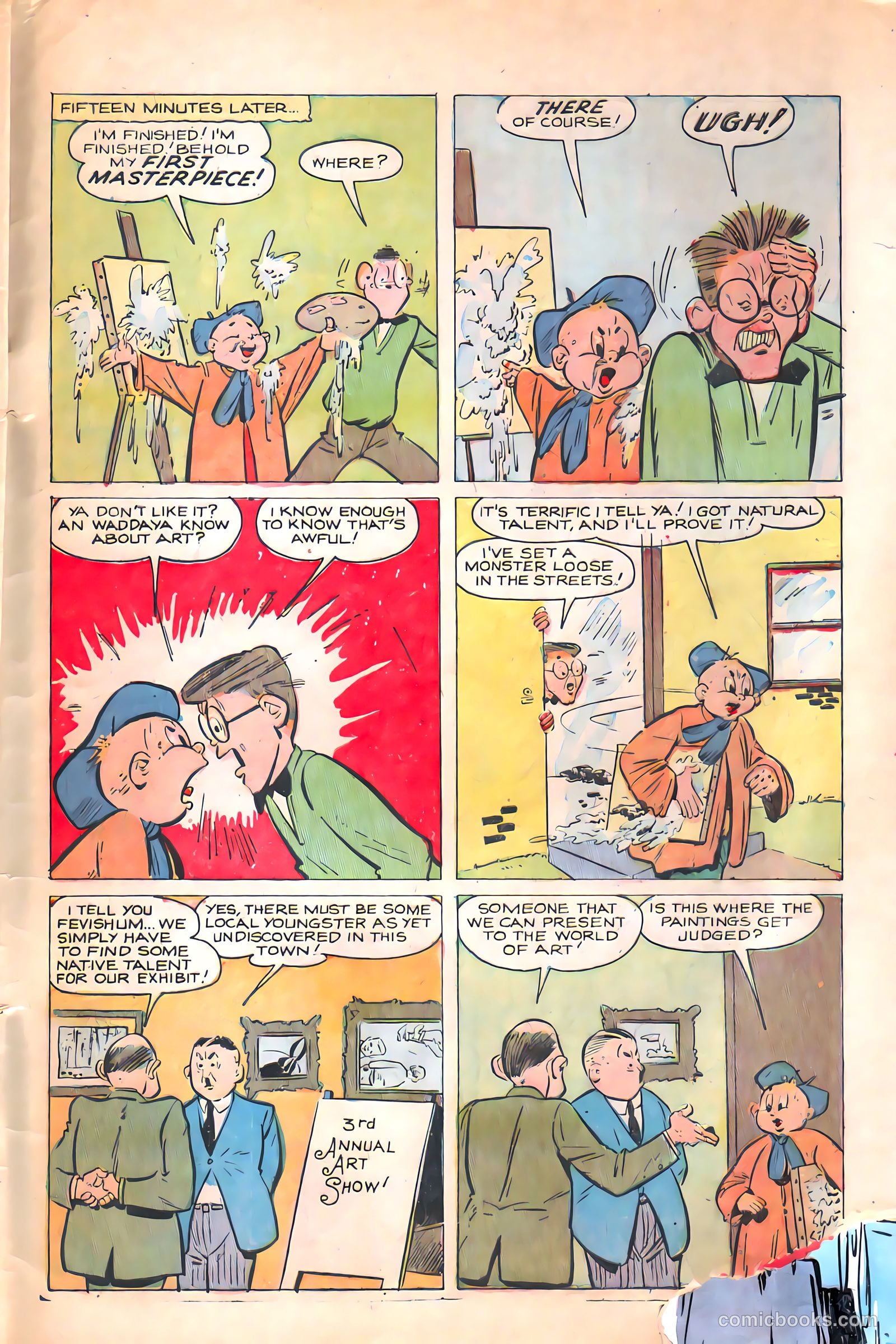Hector Comics #2 (1954) — page 31 of 36