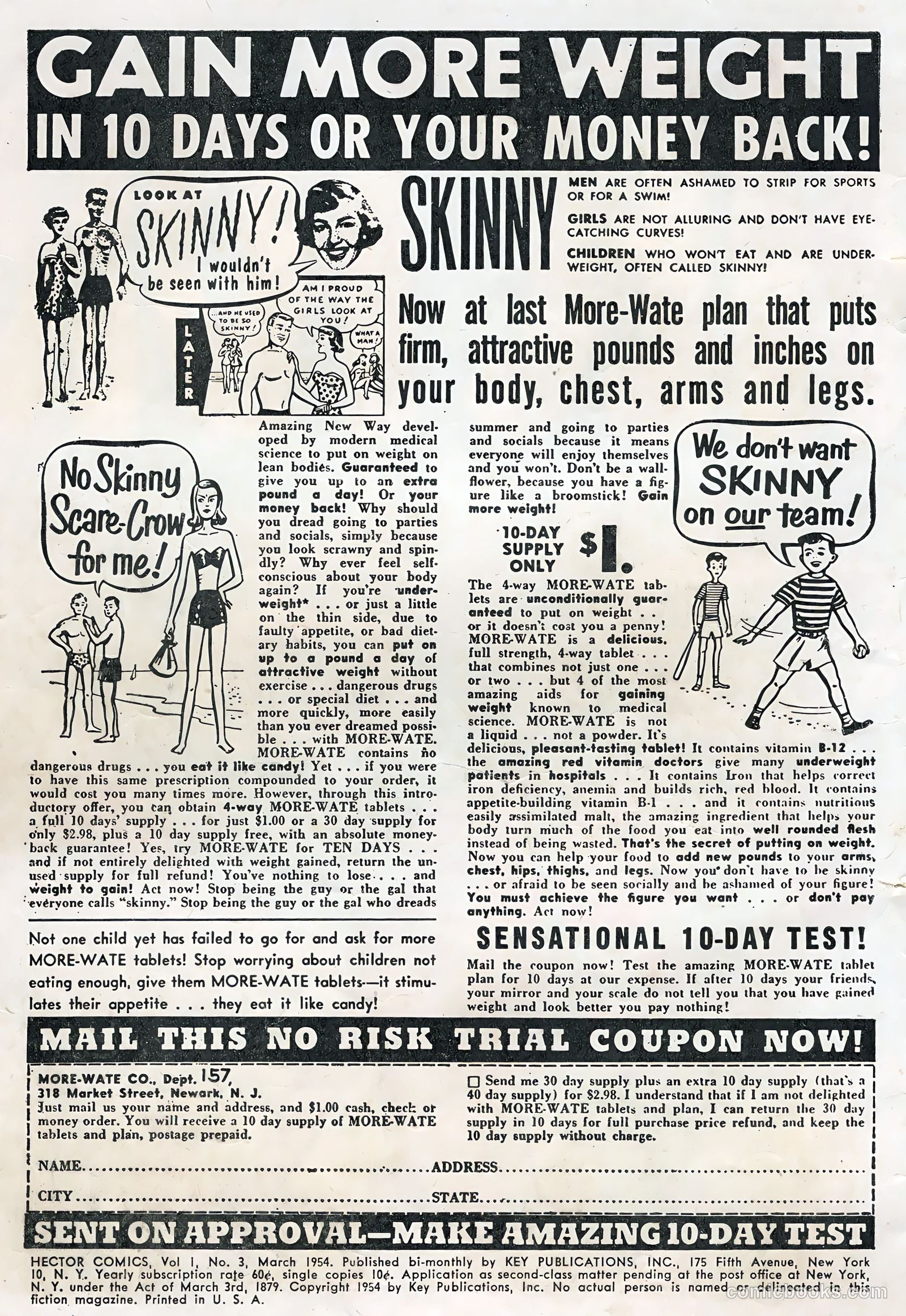 Hector Comics #3 (1954) — page 2 of 36