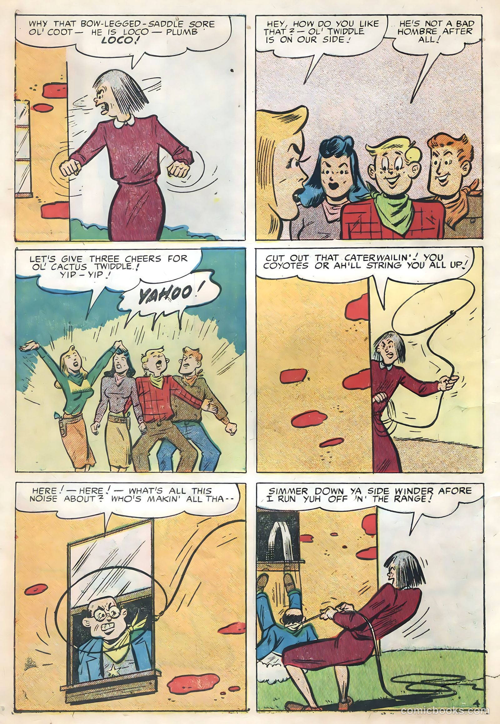 Hector Comics #3 (1954) — page 6 of 36