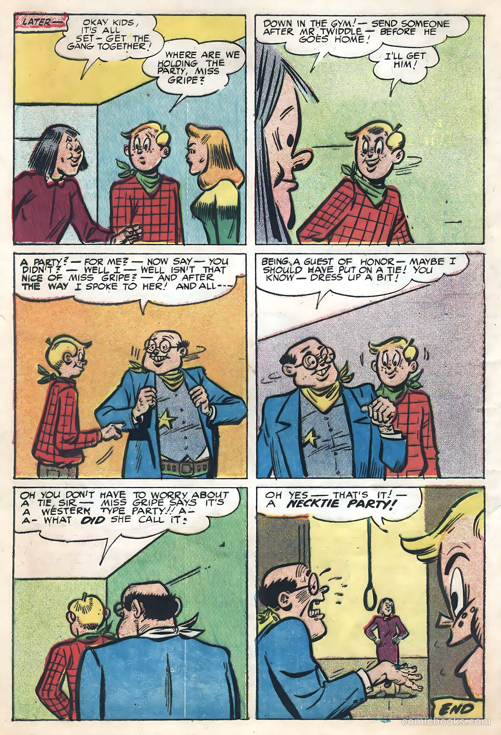 Hector Comics #3 (1954) — page 8 of 36