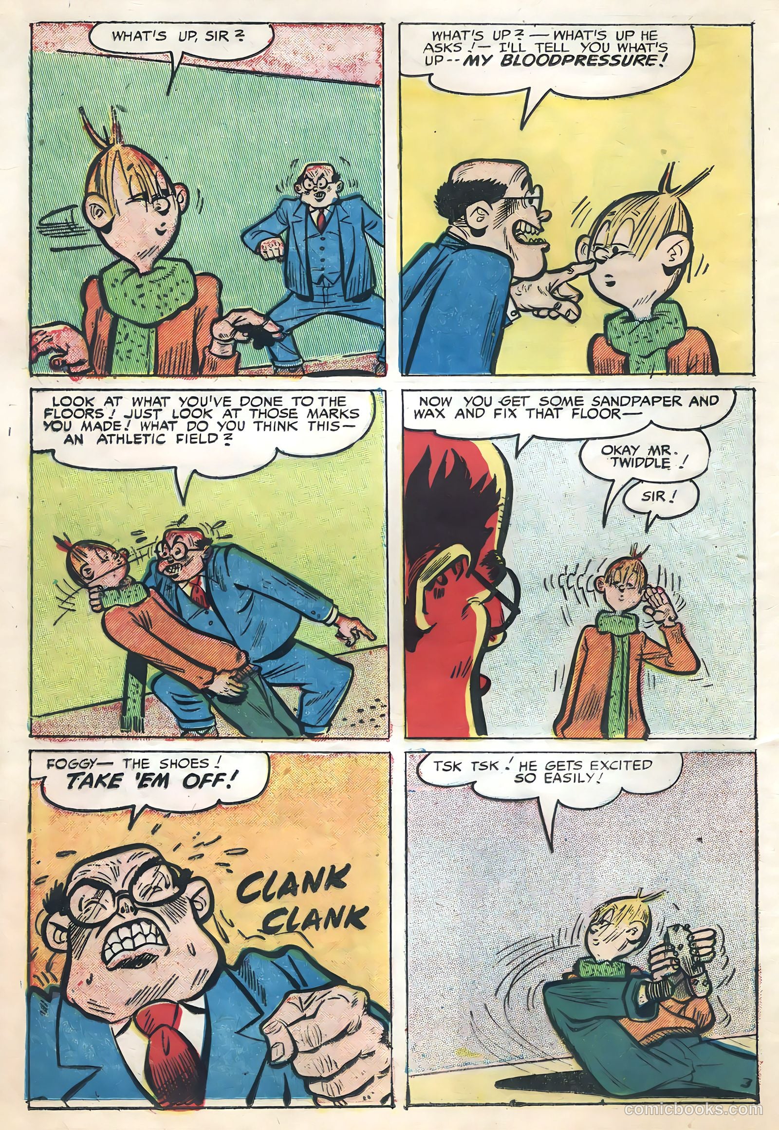 Hector Comics #3 (1954) — page 12 of 36