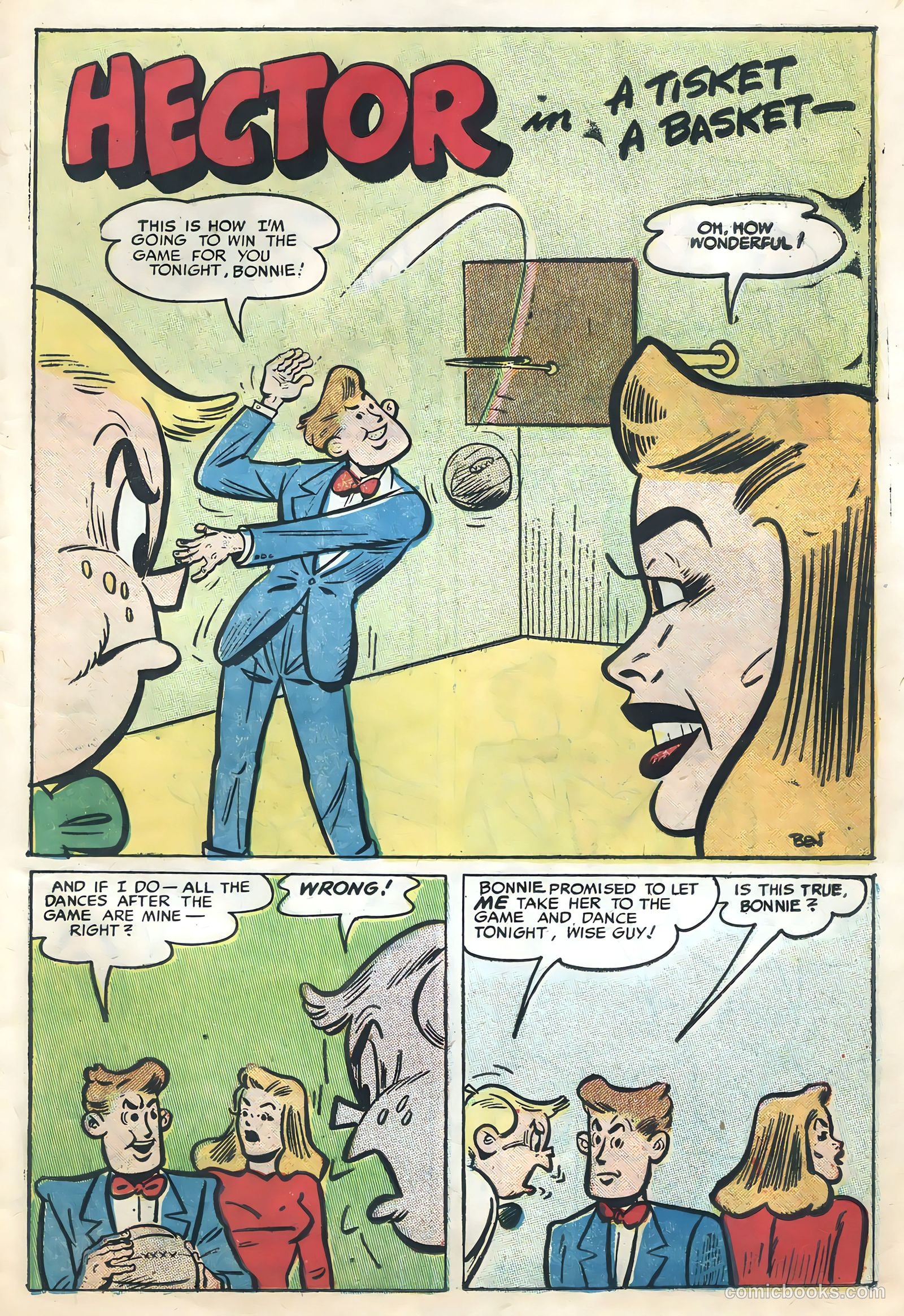 Hector Comics #3 (1954) — page 23 of 36