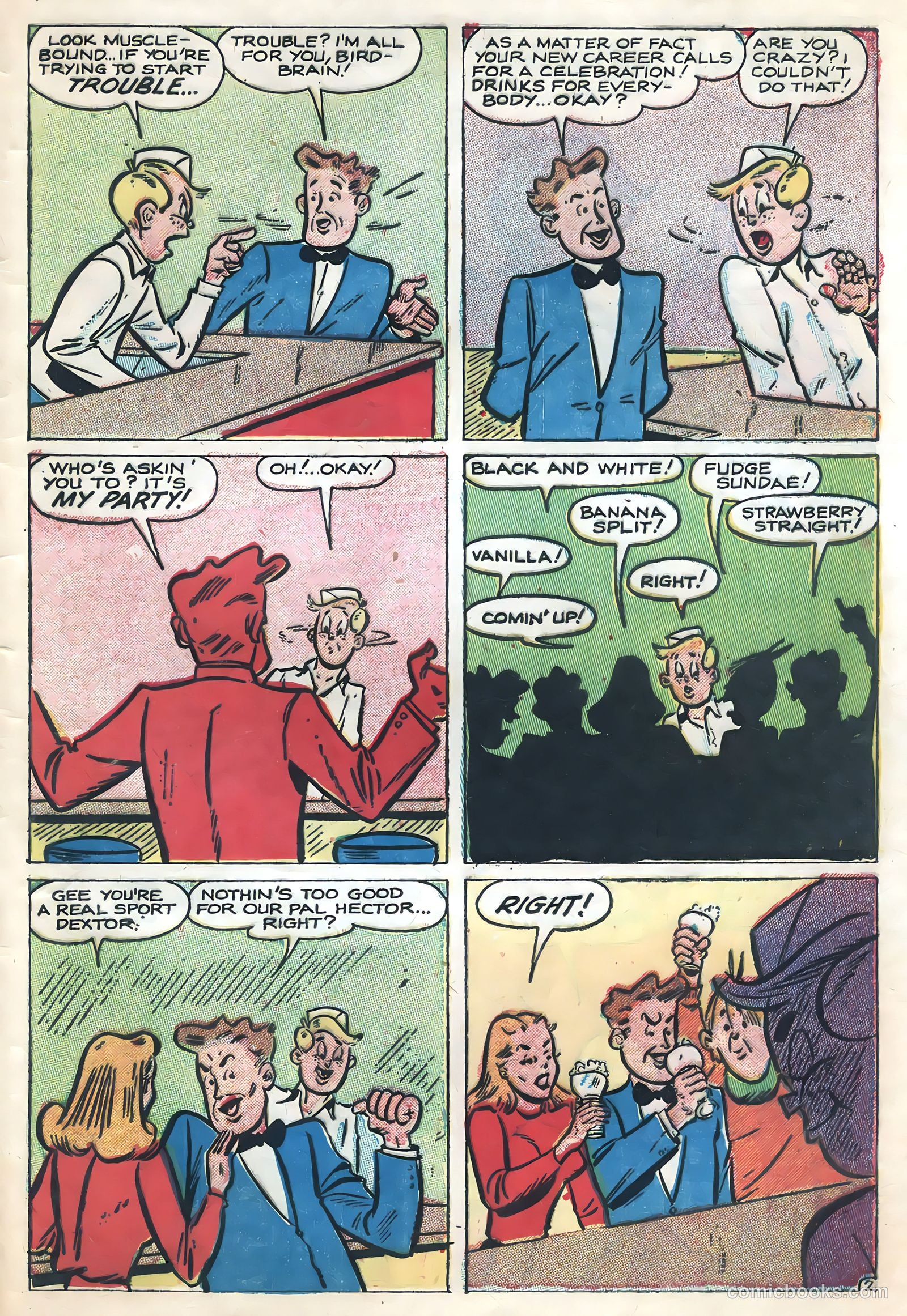 Hector Comics #3 (1954) — page 29 of 36