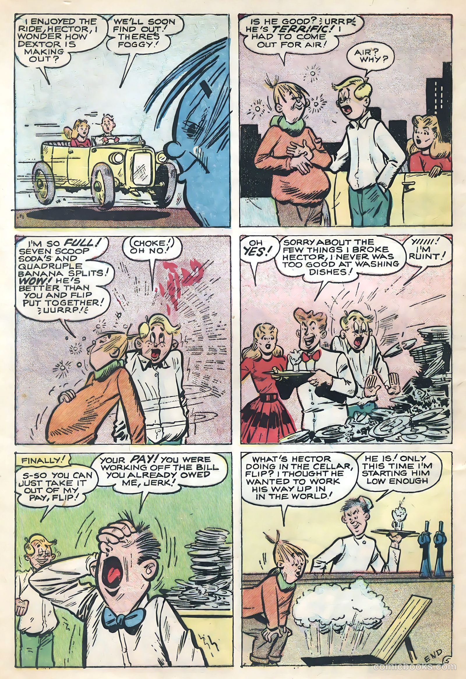 Hector Comics #3 (1954) — page 32 of 36