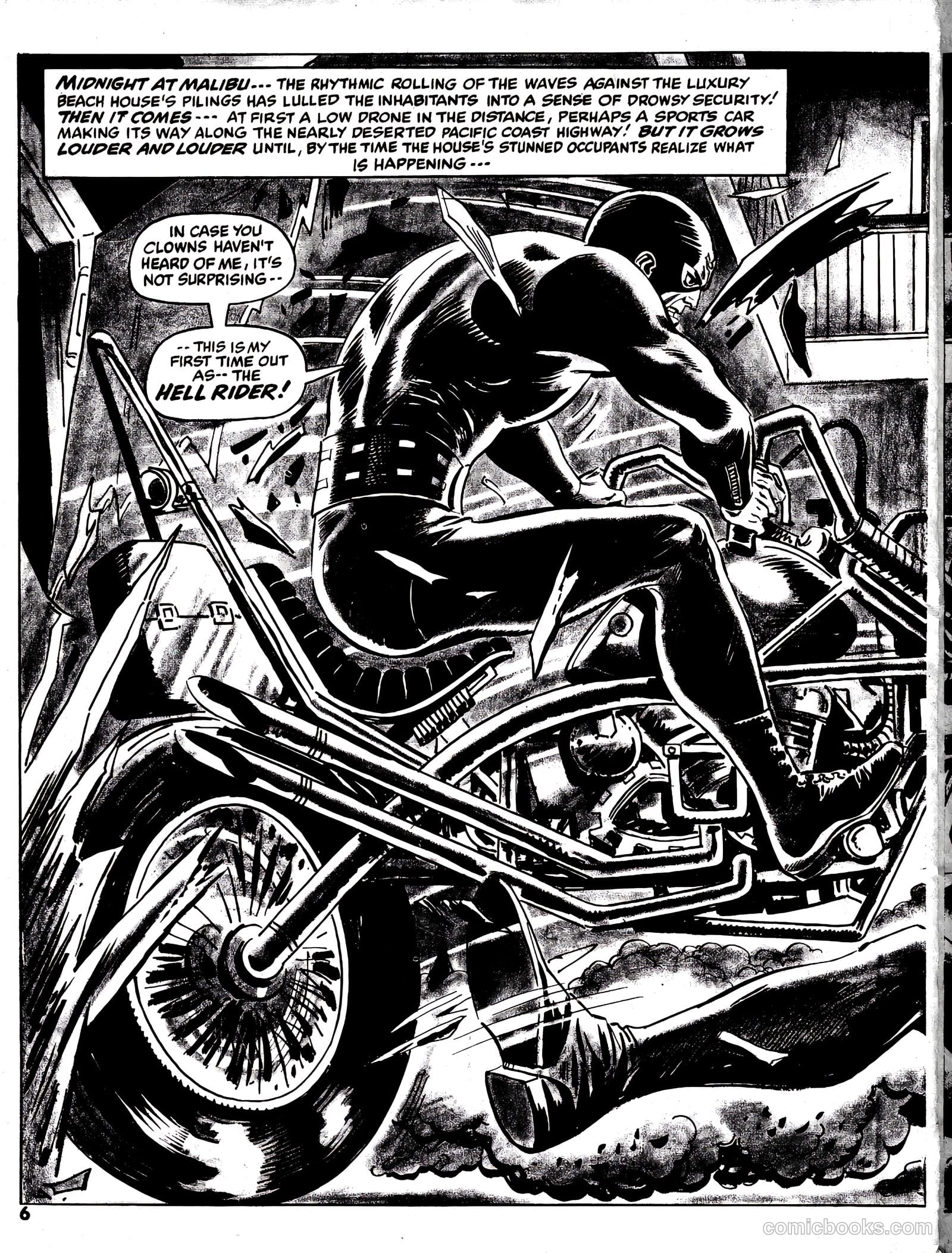 Hell Rider #1 (1971) — page 5 of 63