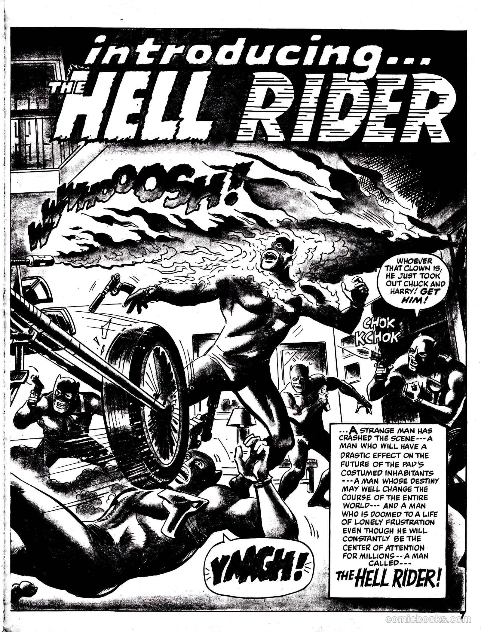Hell Rider #1 (1971) — page 6 of 63