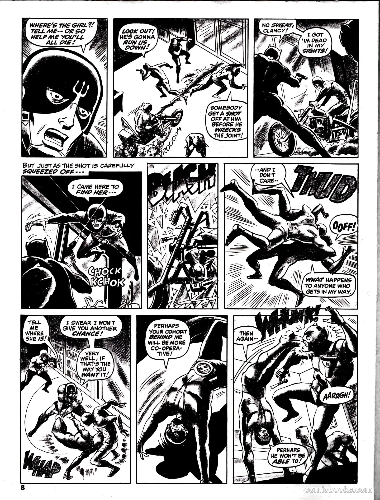 Hell Rider #1 (1971) — page 7 of 63