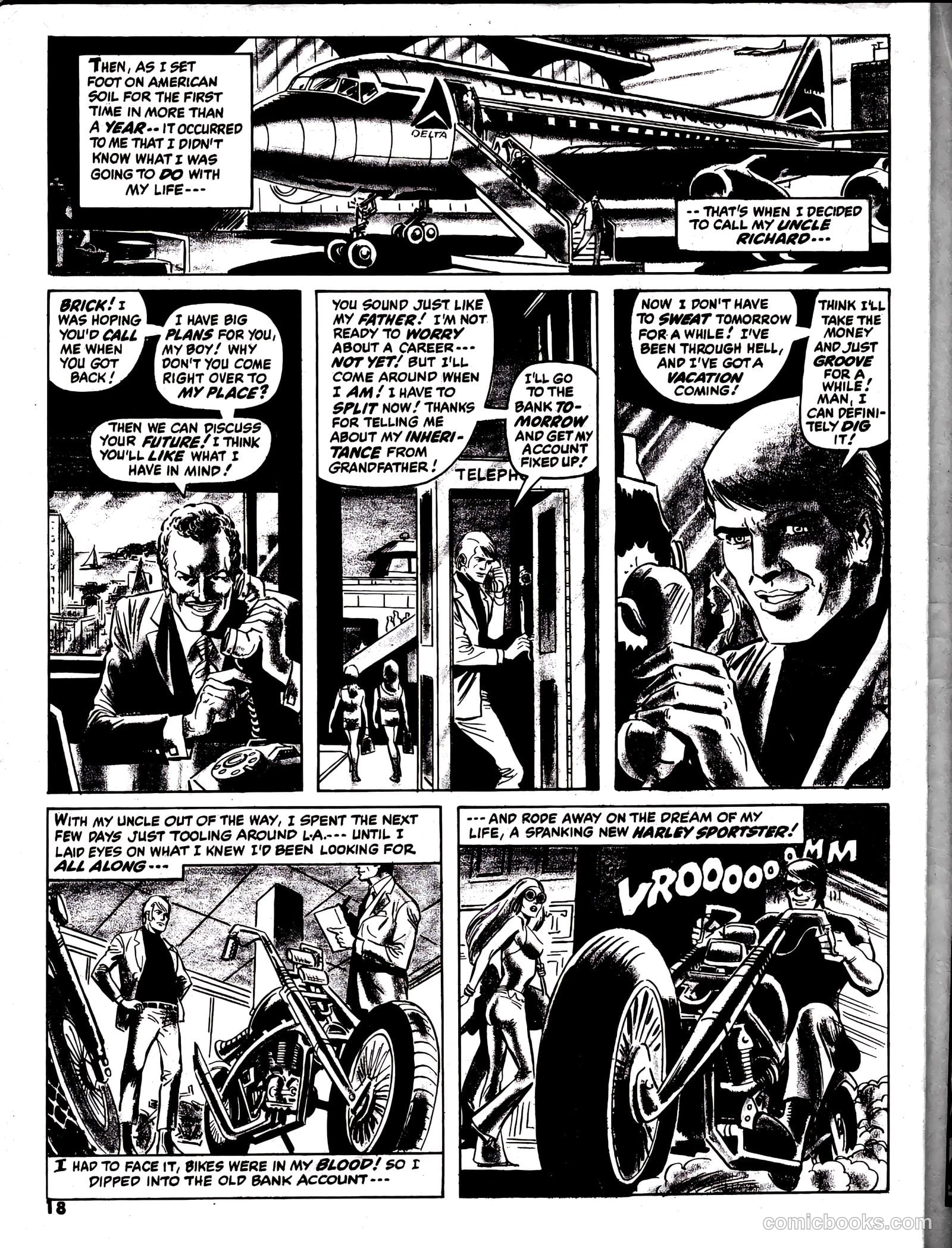 Hell Rider #1 (1971) — page 17 of 63