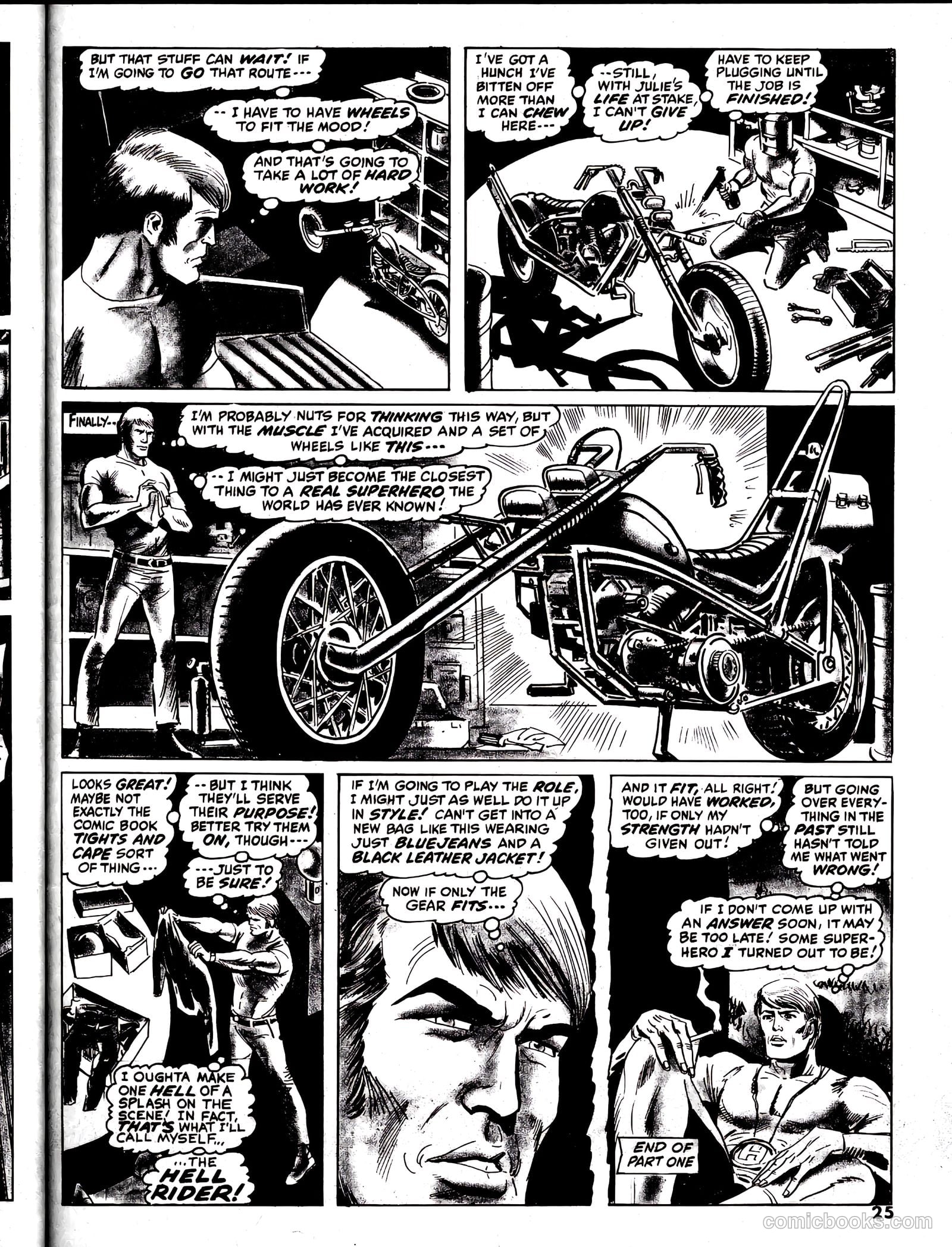Hell Rider #1 (1971) — page 24 of 63
