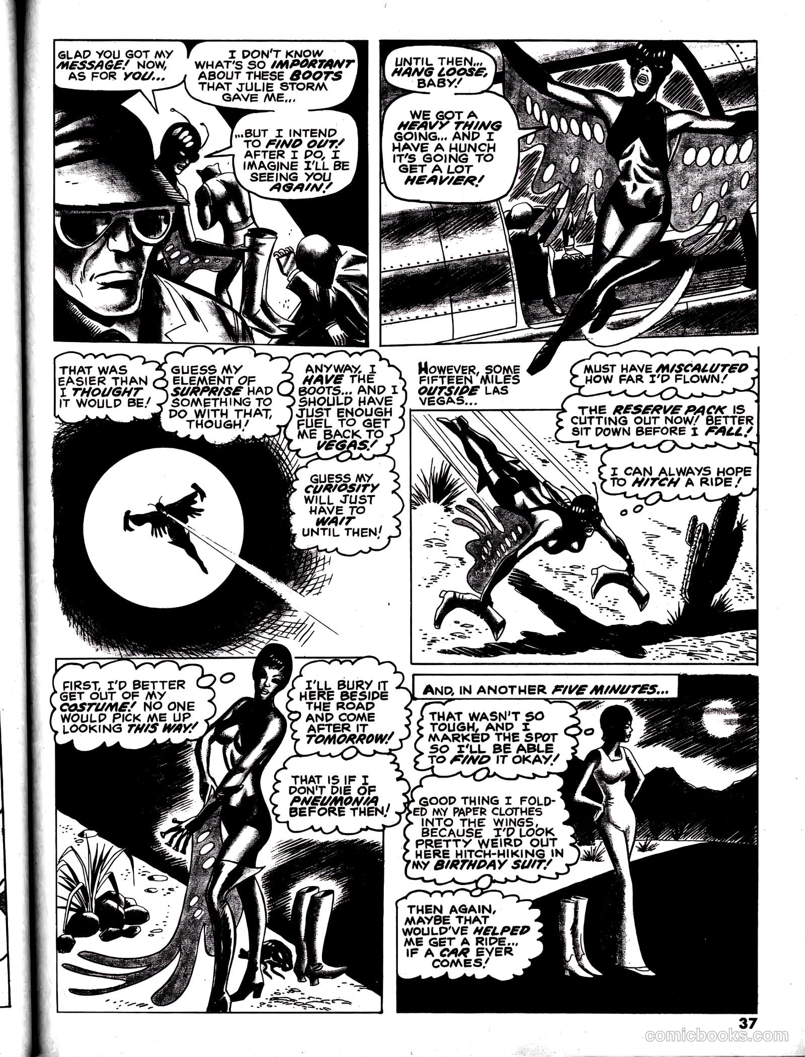Hell Rider #1 (1971) — page 36 of 63